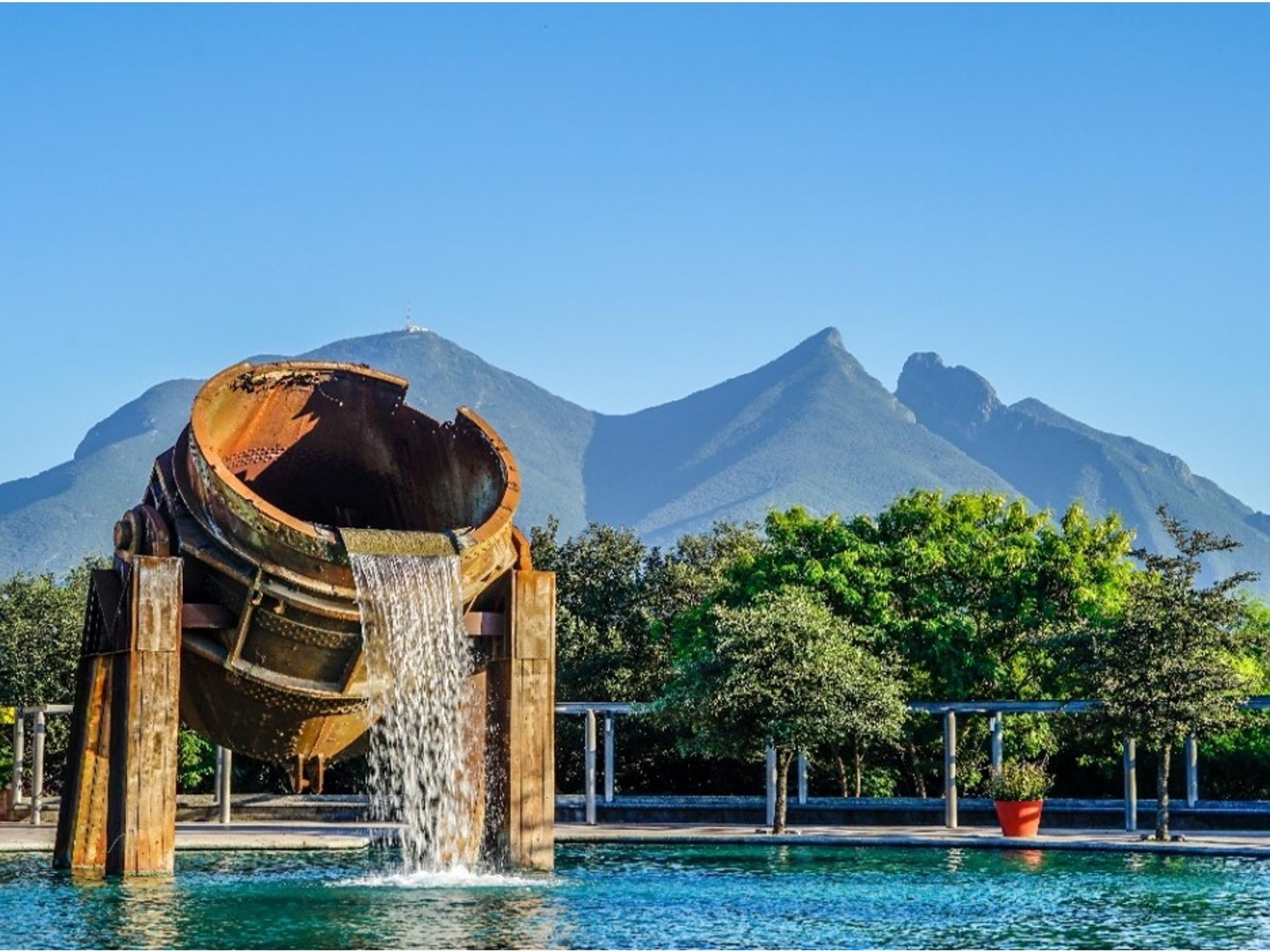 We are close to one of the massive event venues in the city.