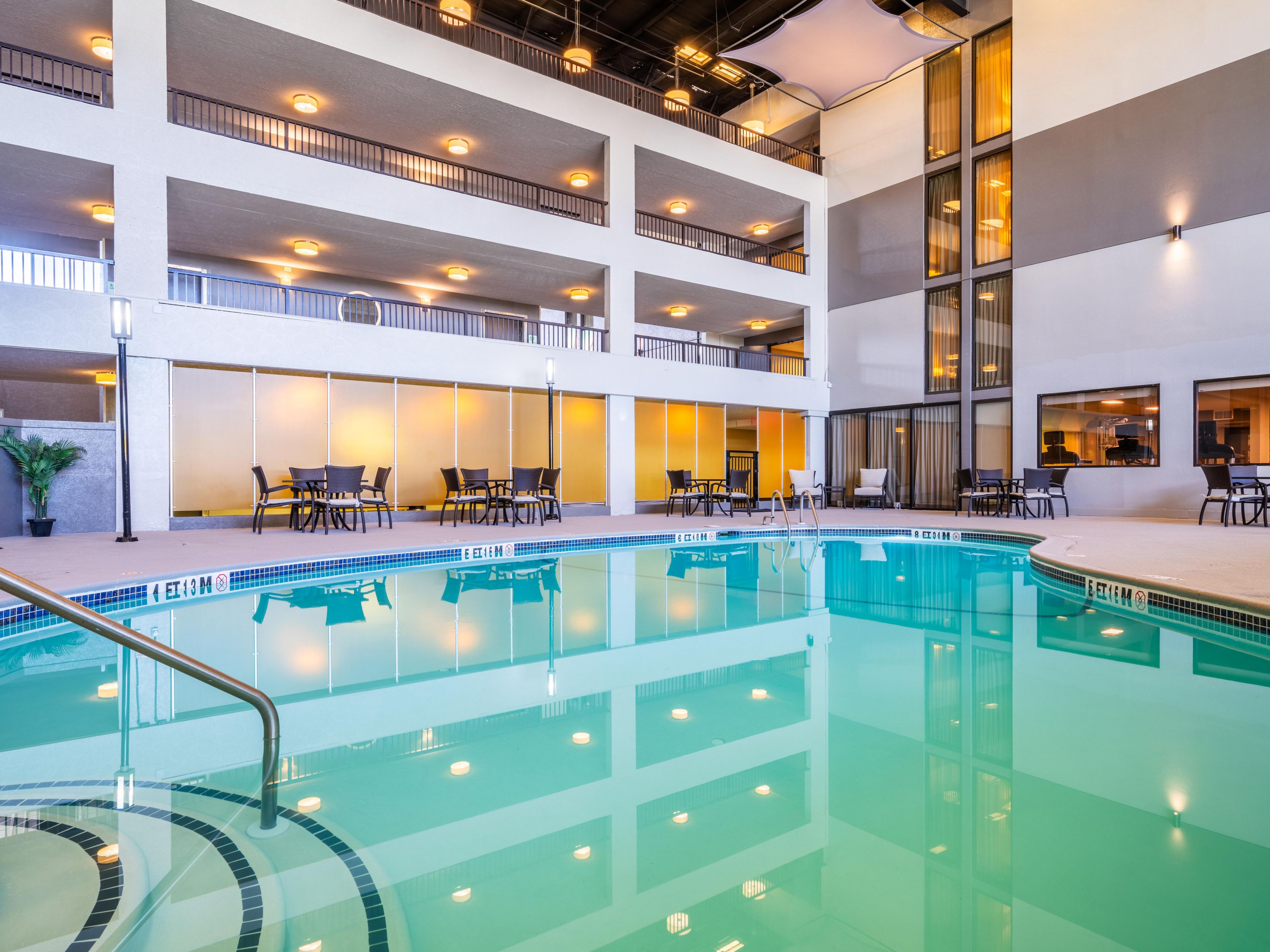 Our swimming pool is a perfect retreat for health and wellness.