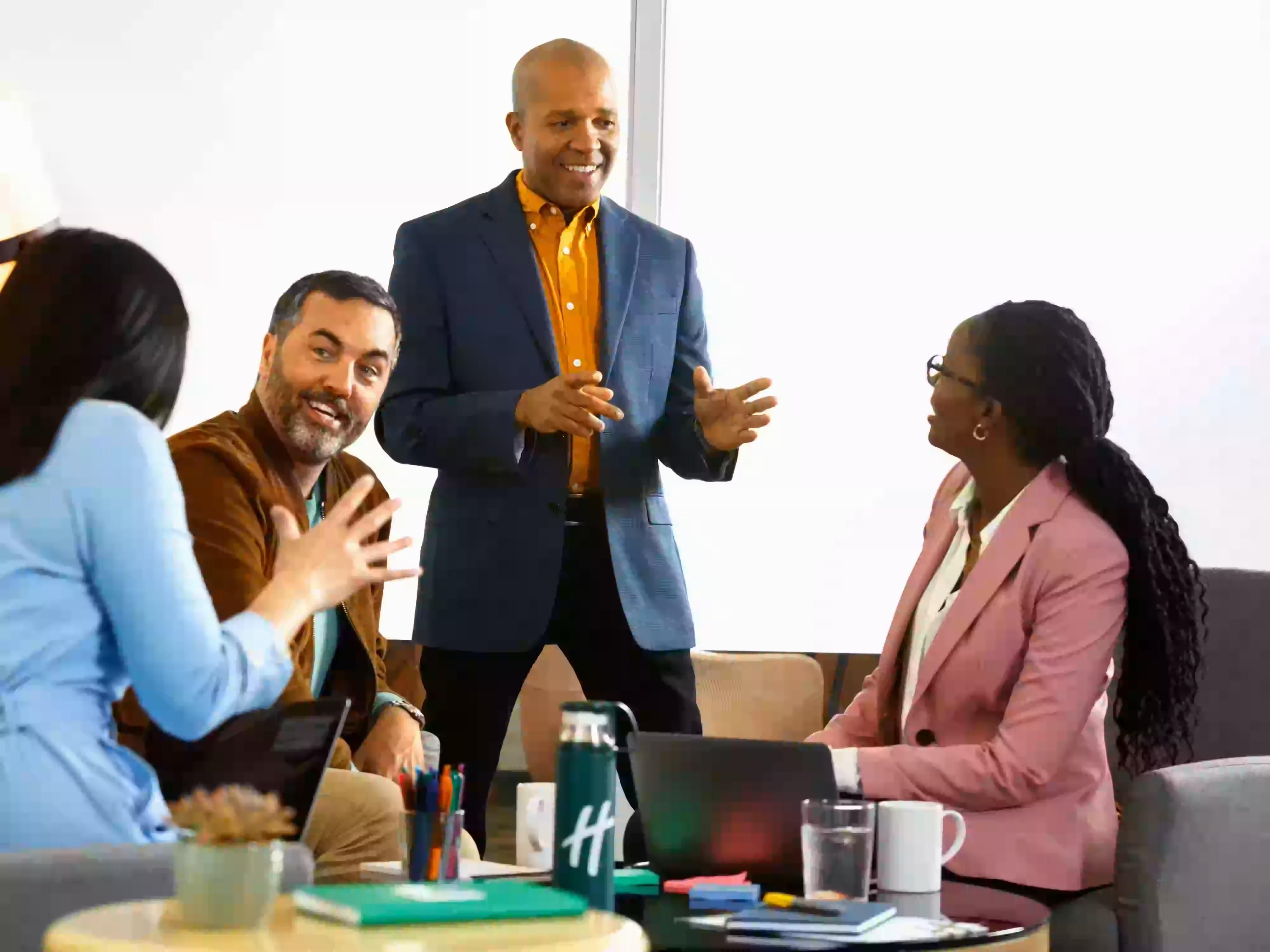 Expanded Food & Beverage options and advanced technology offerings are just the start of what earned us the IHG Pivotal Meetings seal. Add elevated spaces and guaranteed fast RFP response times and you’ll see how our hotel is working hard to bring you the highest service level and experience for your next meeting.