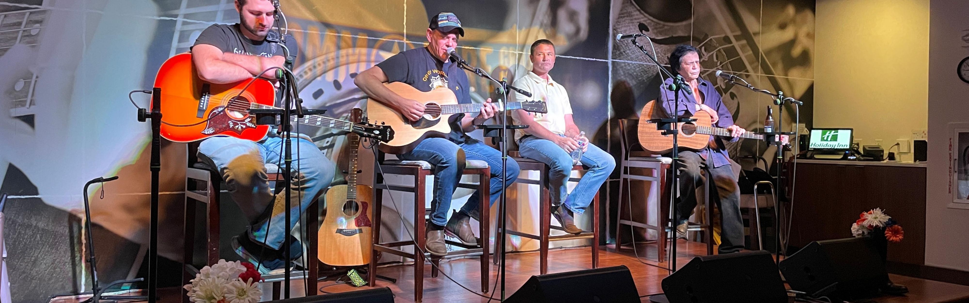 Watch a live performance at the Commodore Grille.