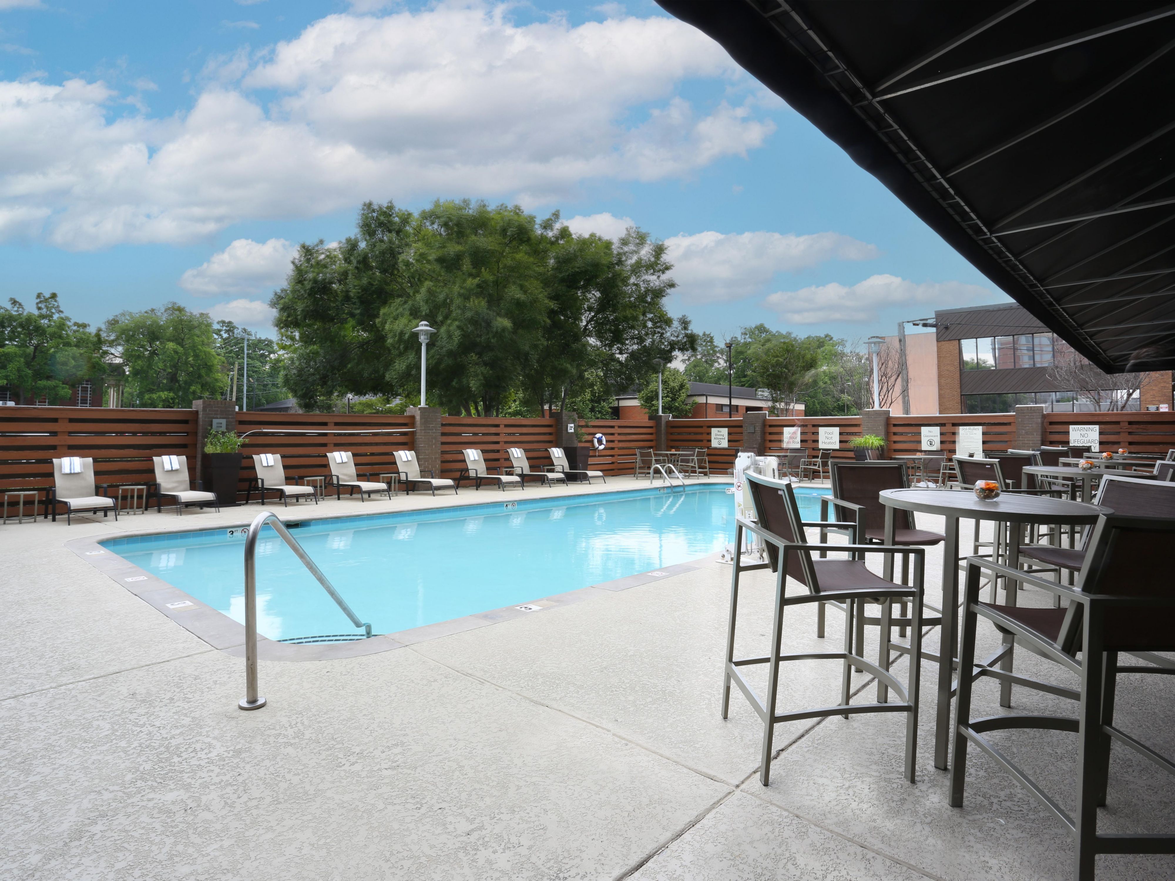 Re-energize and sink into comfort every night at our on-site pool.