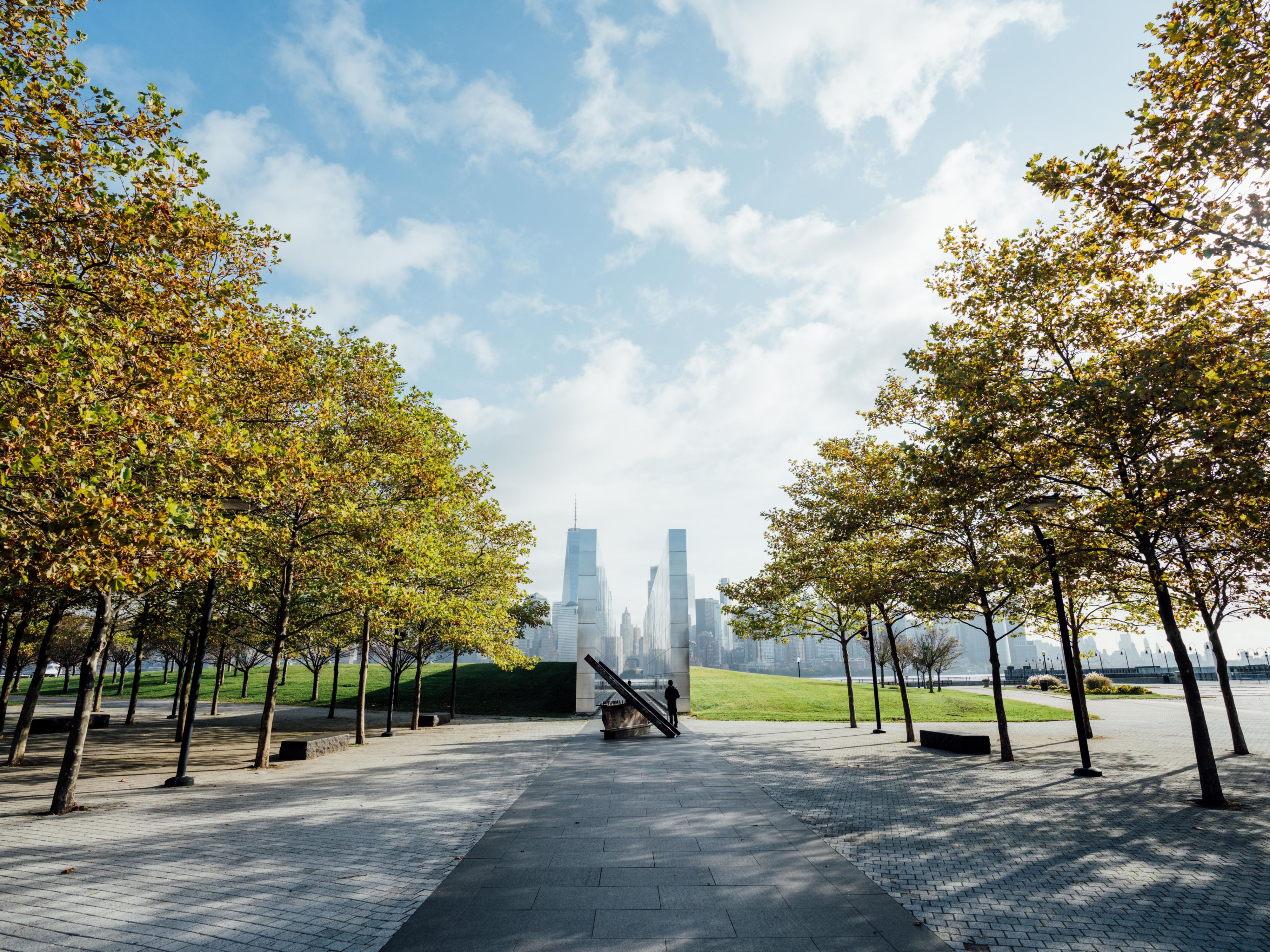 Liberty State Park is a sprawling urban oasis in New Jersey that offers breathtaking views of the Statue of Liberty, Ellis Island, and the Manhattan skyline. Spread across 1,200 acres of green space, it’s perfect for picnicking, jogging, fishing, and birdwatching. 
The image used is courtesy of the New Jersey Department of Environmental Protection.