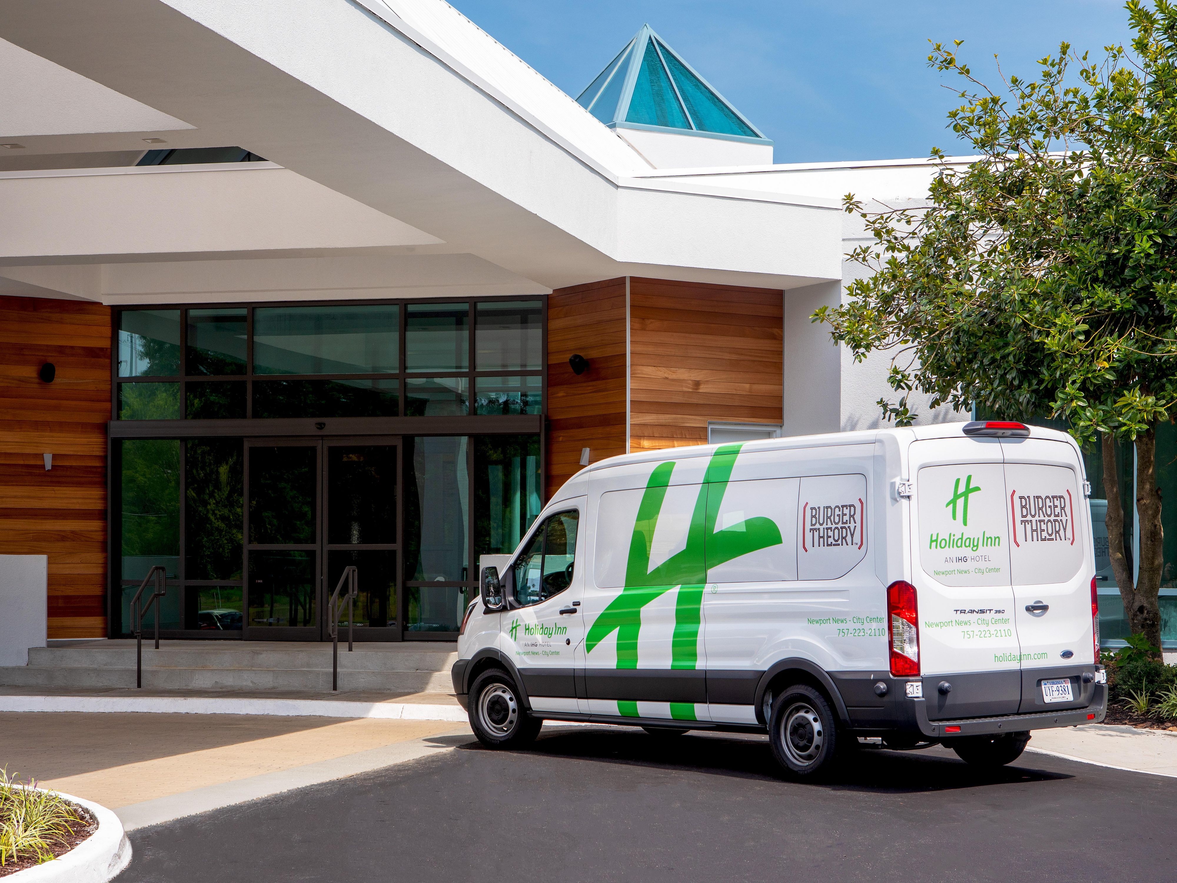 Plan a seamless stay and let us do the driving! Reserve our complimentary airport shuttle 24 hours in advance for your pickup or drop-off at PHF Newport News Williamsburg International Airport. We're the perfect hotel in Hampton or Newport News near the airport. Be sure to download our attractions guide below! 