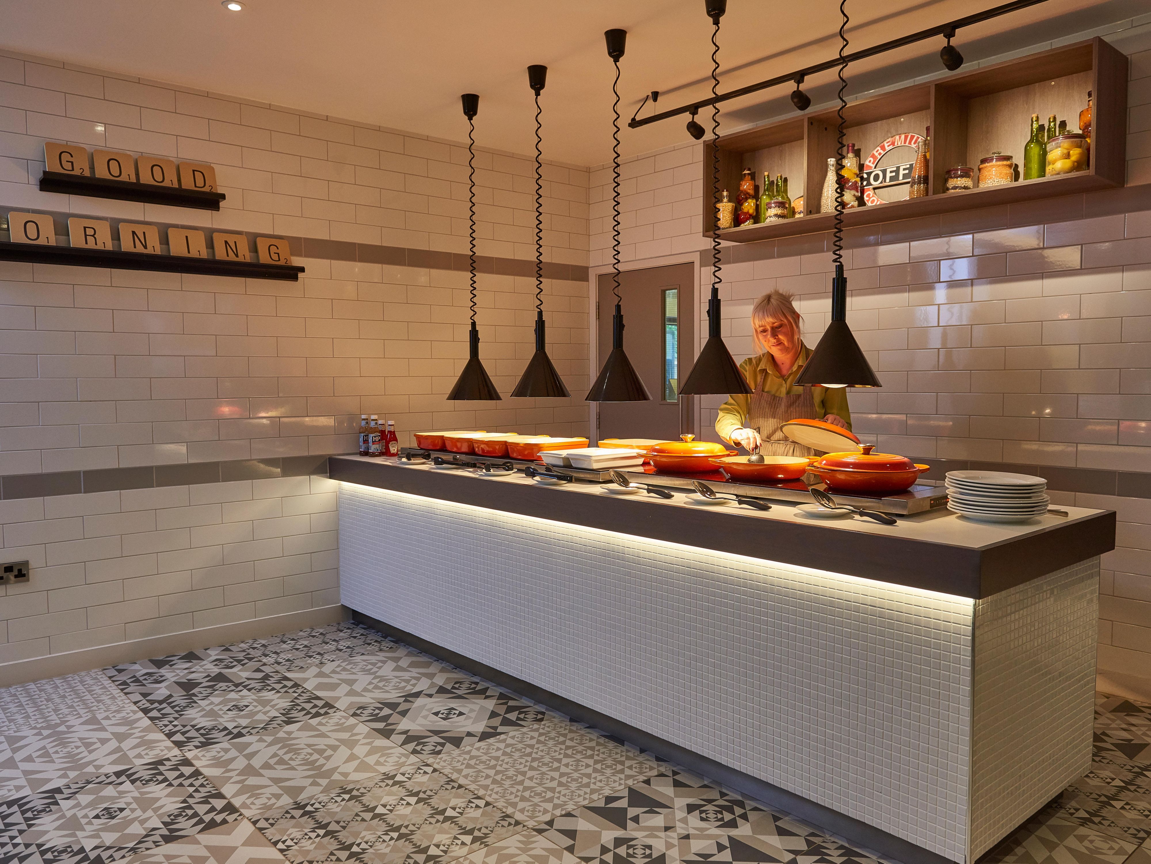 Our breakfast buffet includes delicious bacon, sausages, eggs, grilled tomatoes, hash browns and black pudding.

In the mood for something lighter? Enjoy fresh fruits, yoghurts, unlimited juices and a wide selection of cereals. Choose our freshly baked croissants, muffins, toast, baguettes and pancake stacks with a tasty choice of toppings.