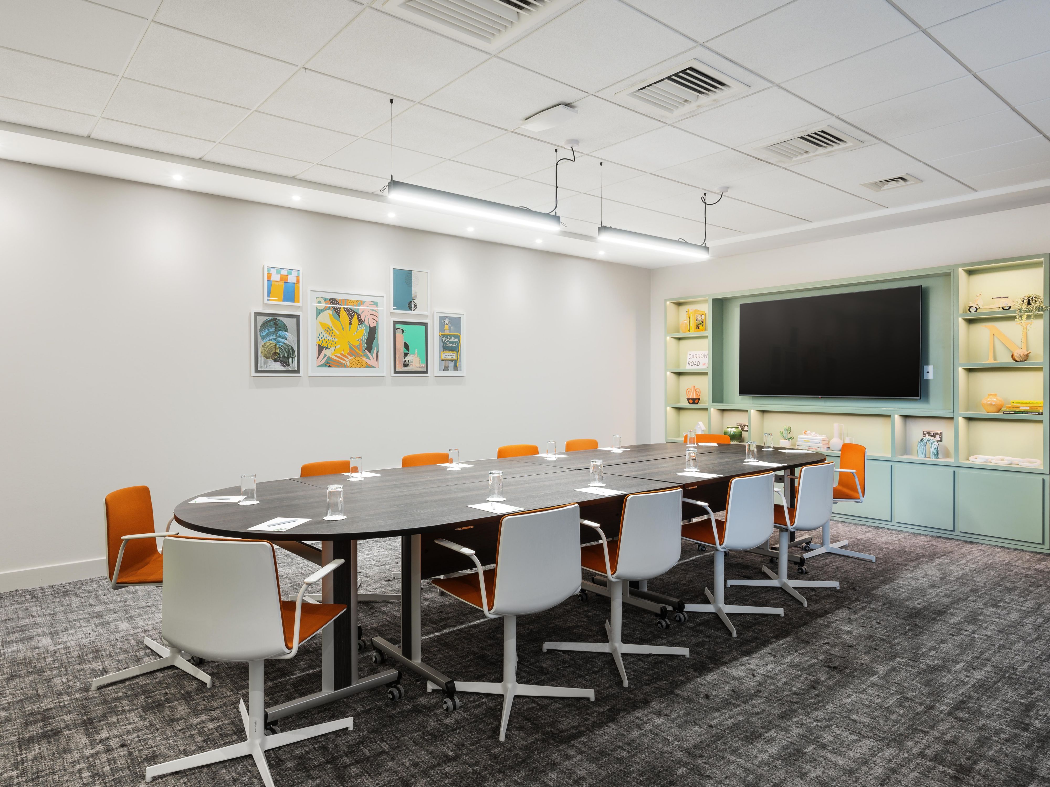 We have a modern meeting room available that can accommodate up to 15 delegates. So, if you're looking for a productive meeting space in Norwich City, our hotel meeting facilities have it all. We are located next door to Norwich City Football Club so visit on a match day and incorporate work and leisure into one!