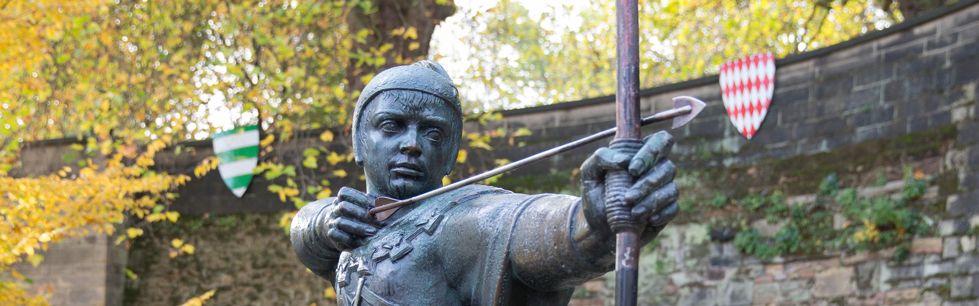  The local legend, Robin Hood.