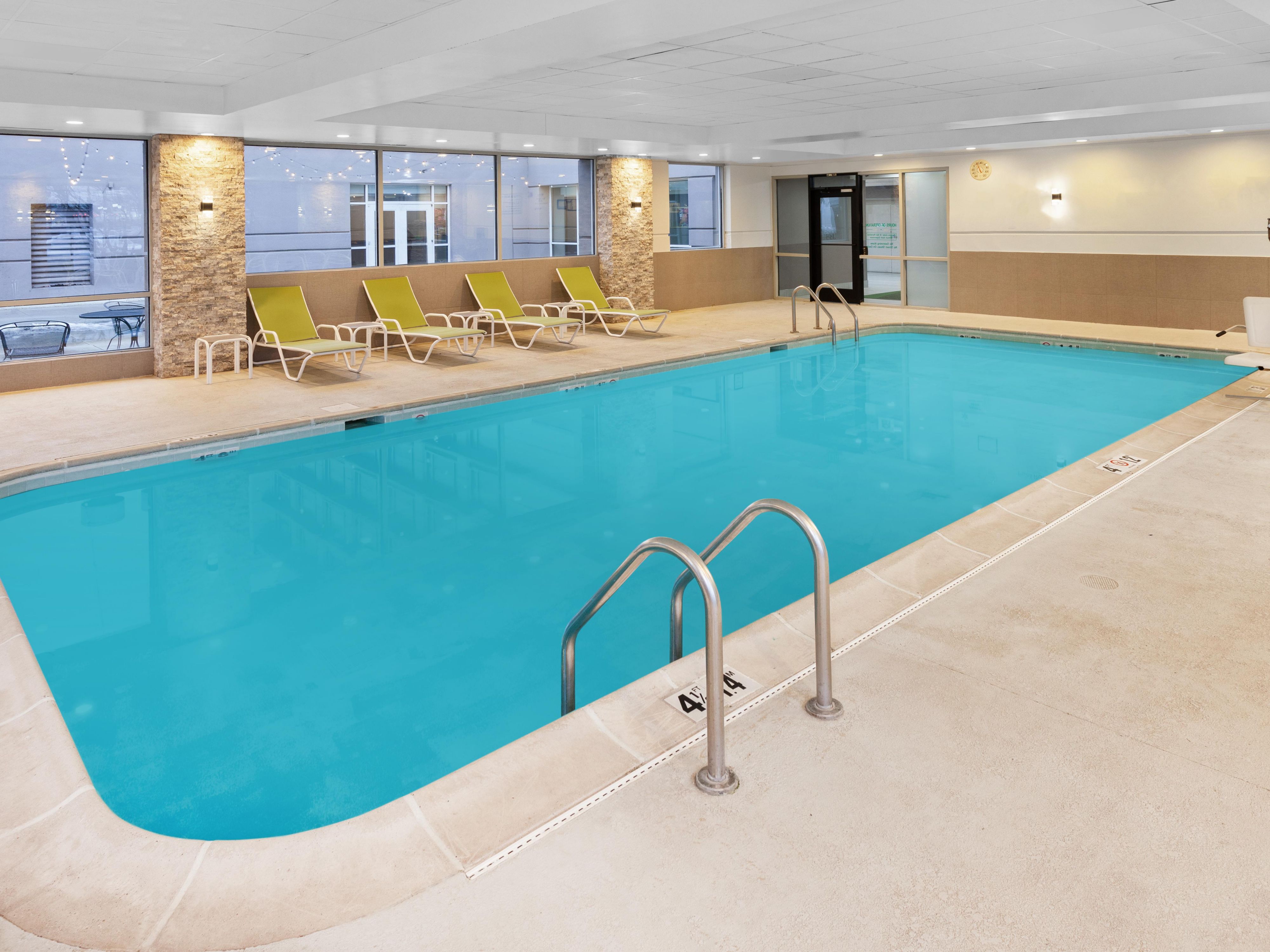Our swimming pool is a perfect retreat for health and wellness.