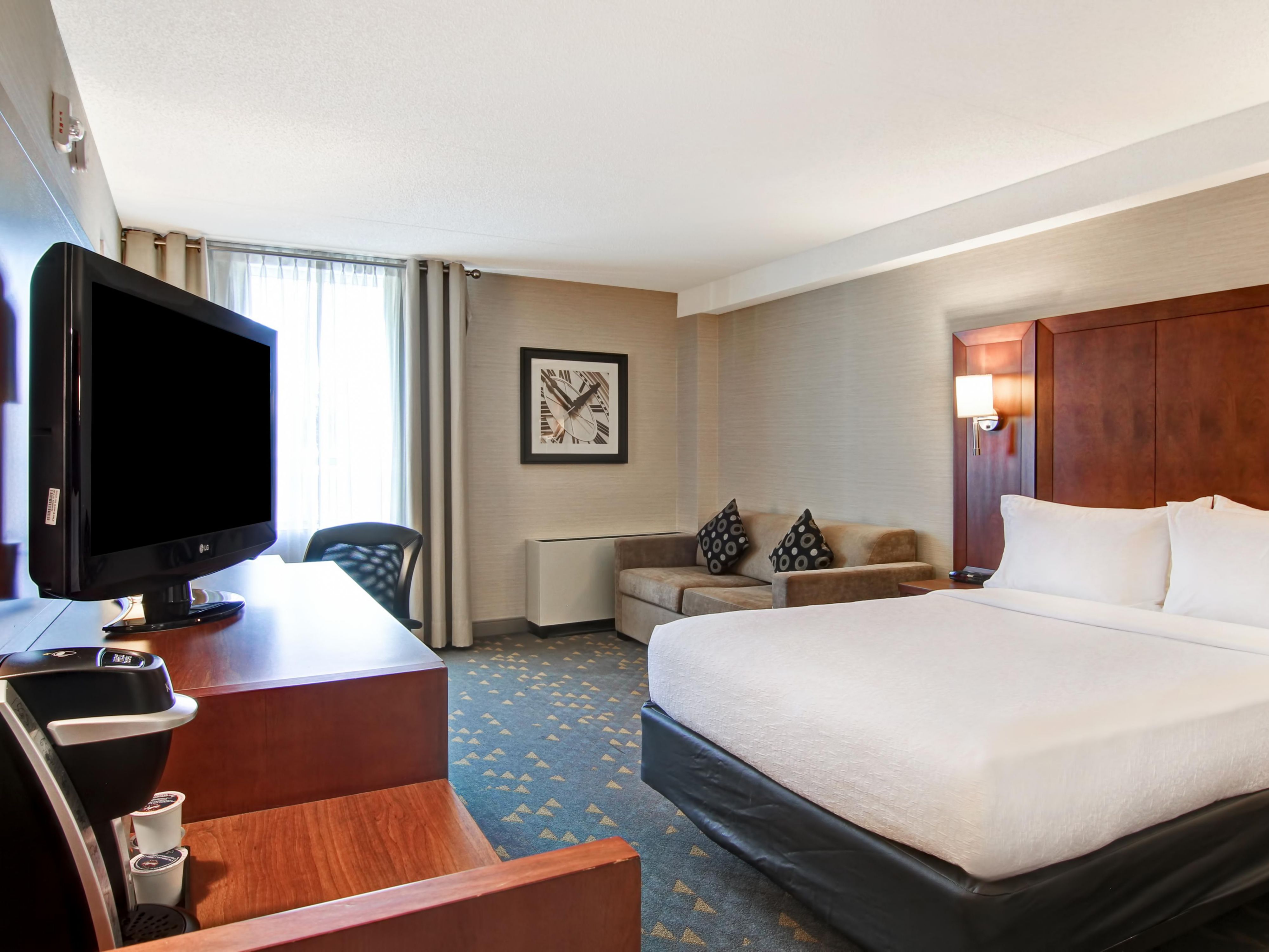 At the end of a long day, relax in our clean, fresh guest rooms.