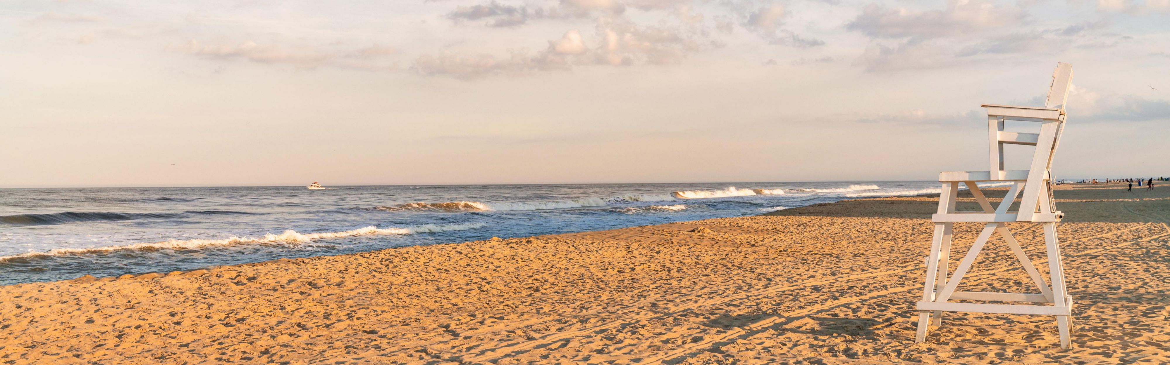 Enjoy the beautiful sand beaches of Ocean City, Maryland.