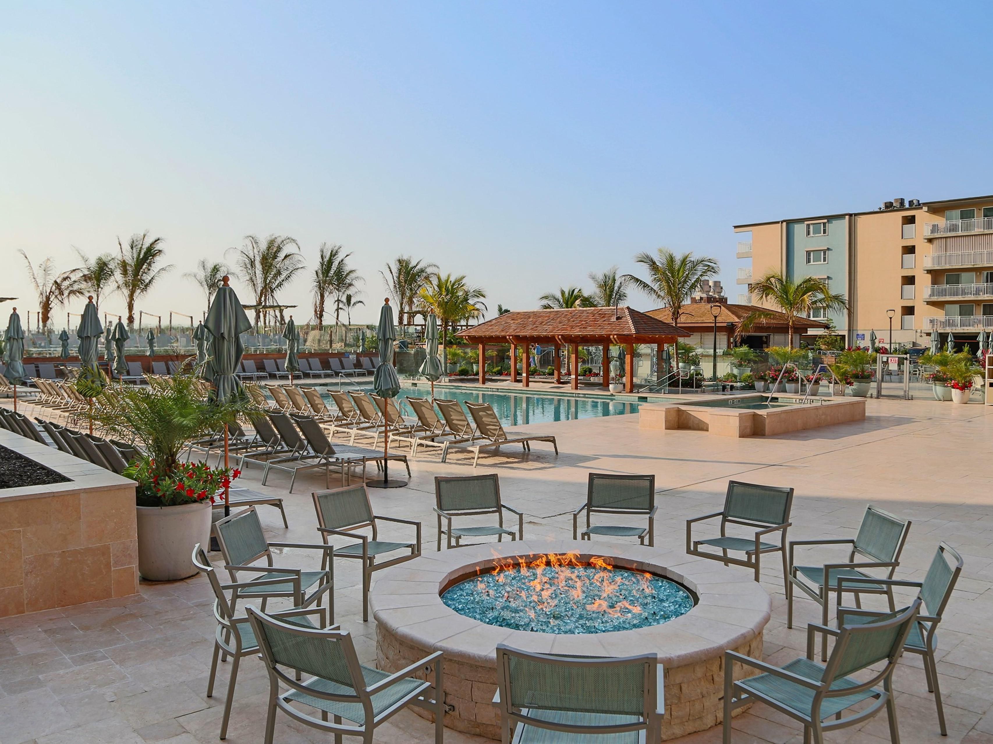 Our prime beachfront location provides easy access to the best attractions, dining, and entertainment. Spend a day at Jolly Roger Amusement Park. Enjoy the convenience of staying in the heart of Ocean City, where the beach is just steps away and local hotspots are within easy reach.