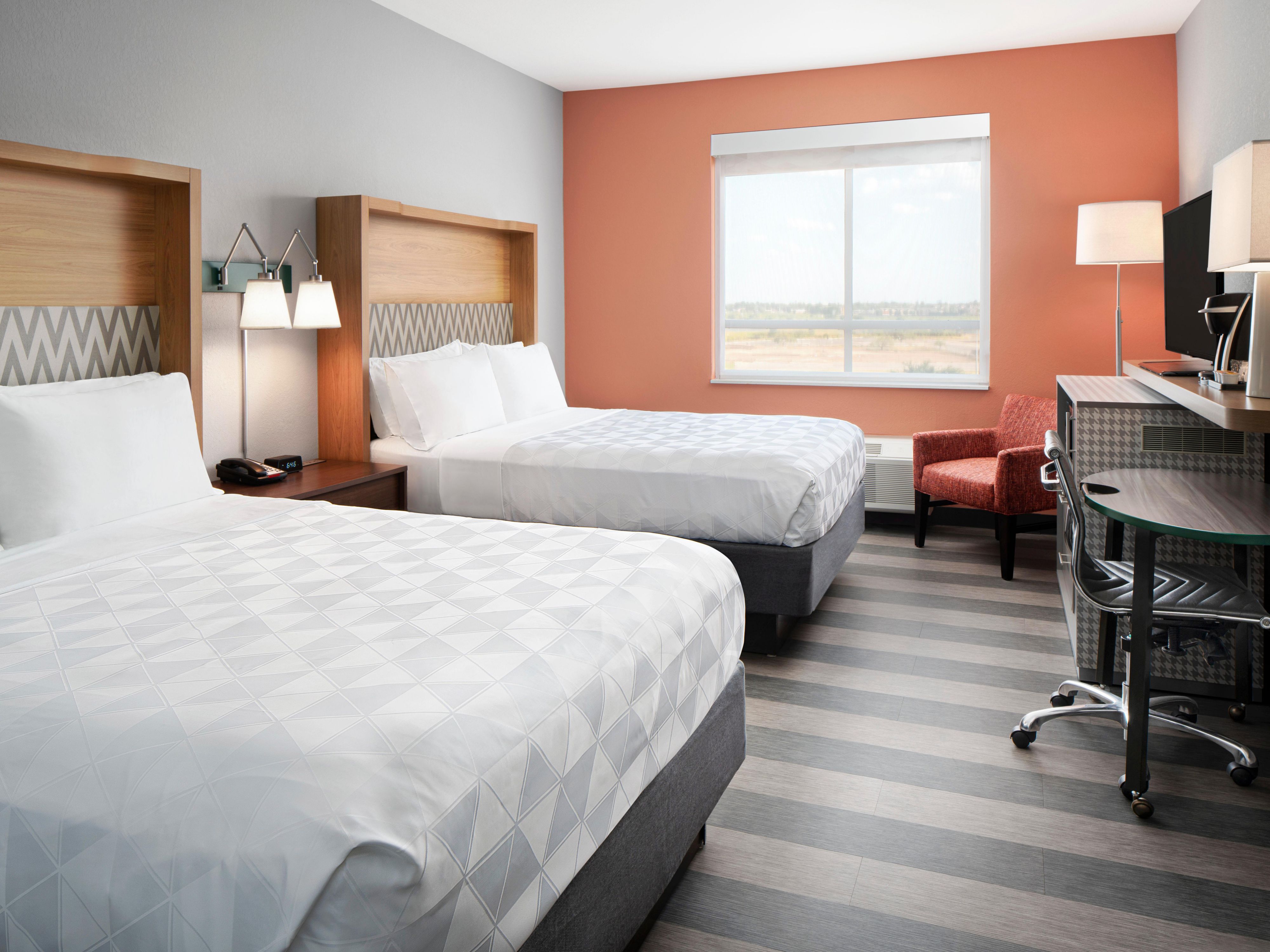 Standard Two Queen guest room room