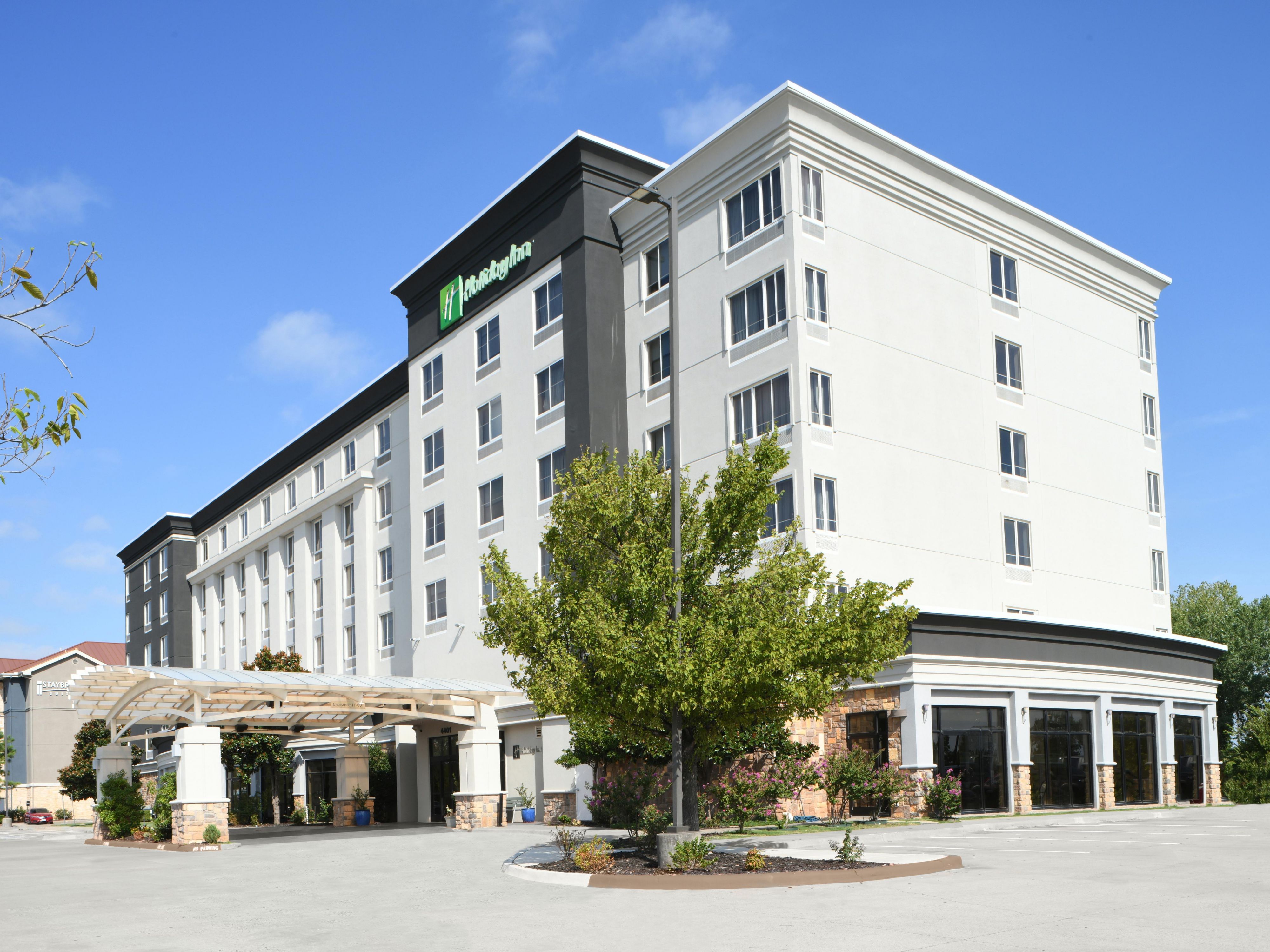 Our complimentary shuttle is available 24 hours daily for pick up and drop off at Will Rogers Airport, which is just a few minutes away from Holiday Inn Oklahoma City Airport hotel. Guests call call right from the airport, no need to schedule.