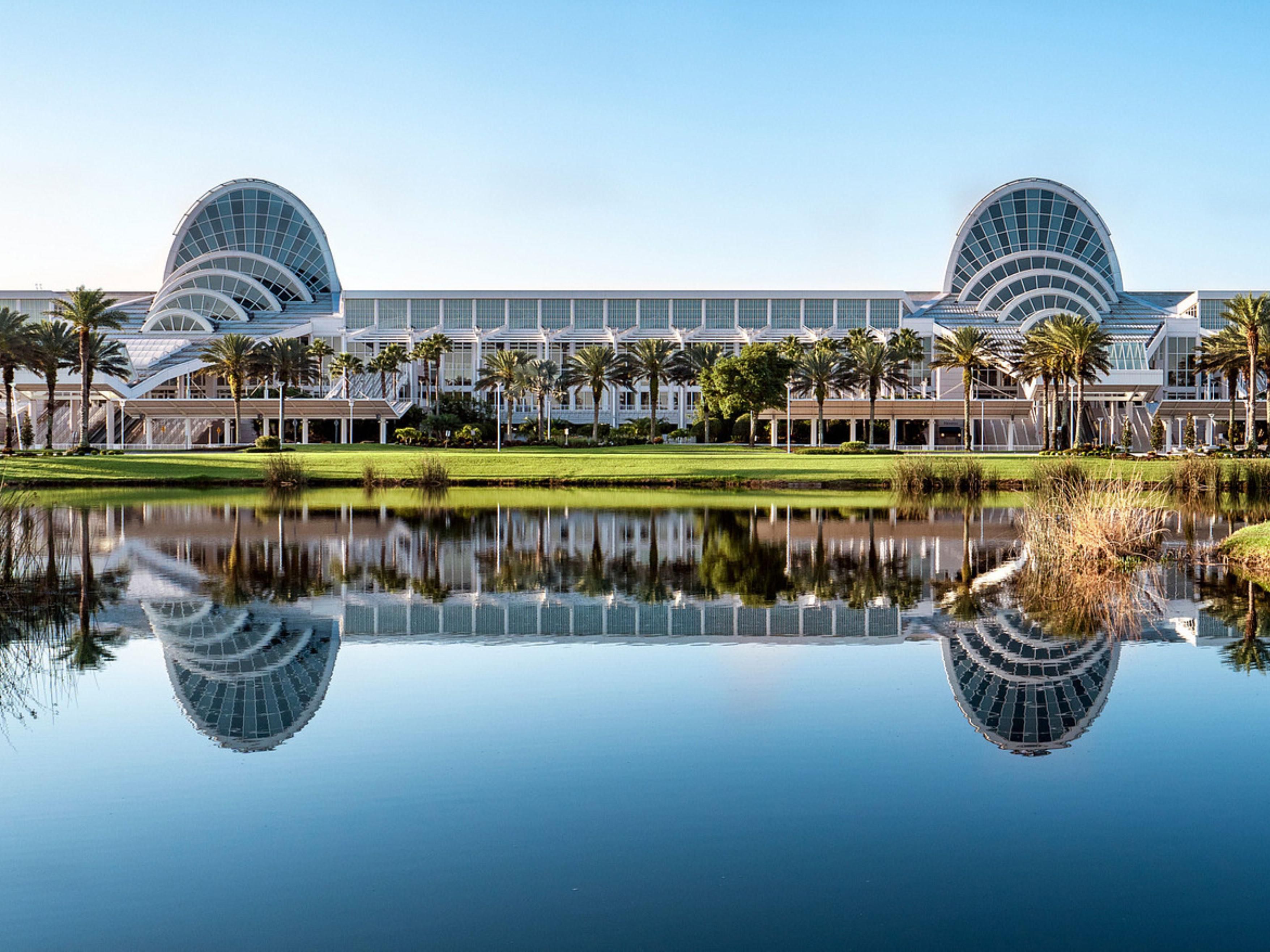 Our hotel is just 2 miles from the acclaimed Orange County Convention Center (OCCC), perfect for conventions, trade shows, and meetings. Designed for today's business traveler, we offer modern guest rooms for a refreshing retreat. Gather in our lobby or host events in our flexible meeting spaces for ultimate comfort and convenience in Orlando.