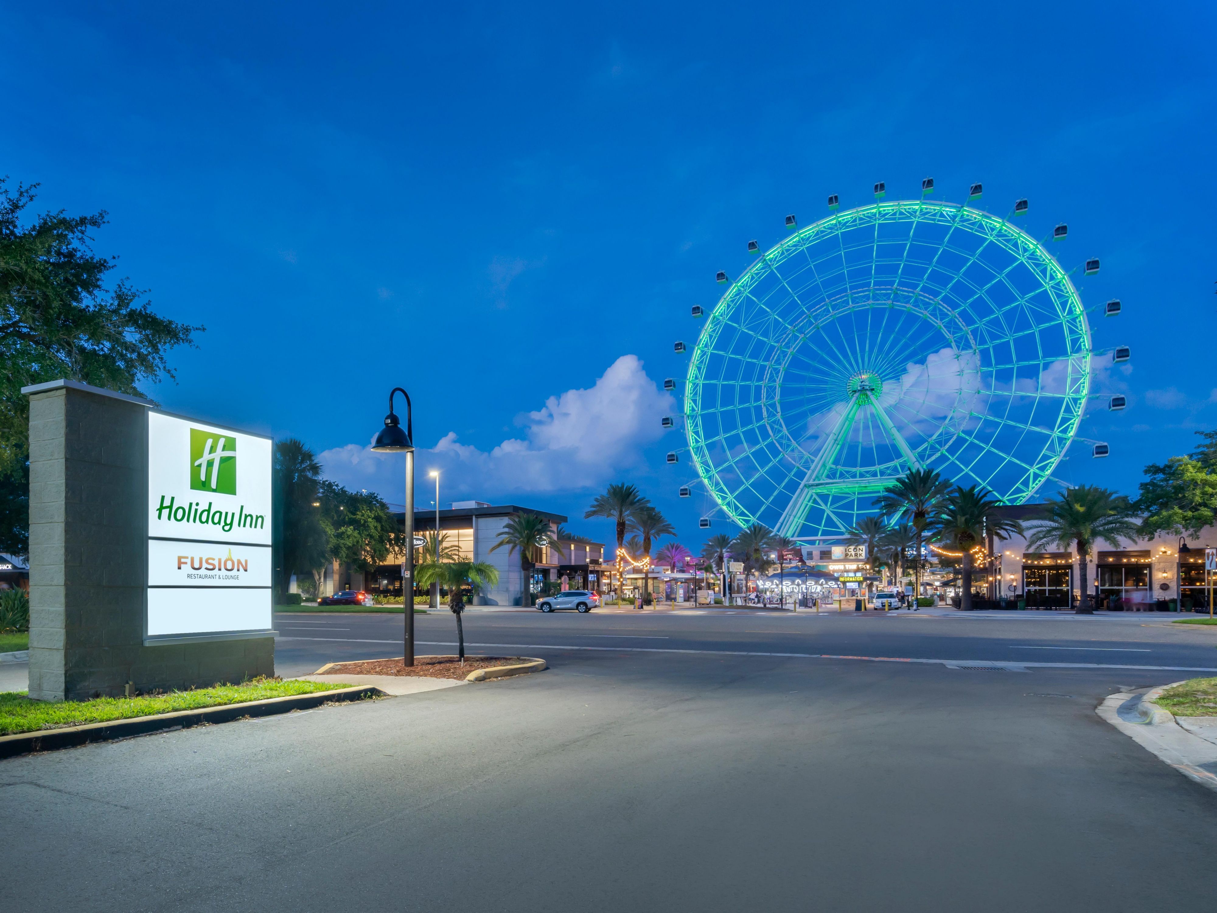 Make your Orlando visit ICONic by staying on the infamous International Drive, directly across from ICON Park. Ride The Orlando Eye, visit Madame Tussauds Wax Museum, and explore Sea Life Aquarium. Shop specialty kiosks and enjoy a variety of dining options. Explore the excitement of Orlando right at your doorstep!