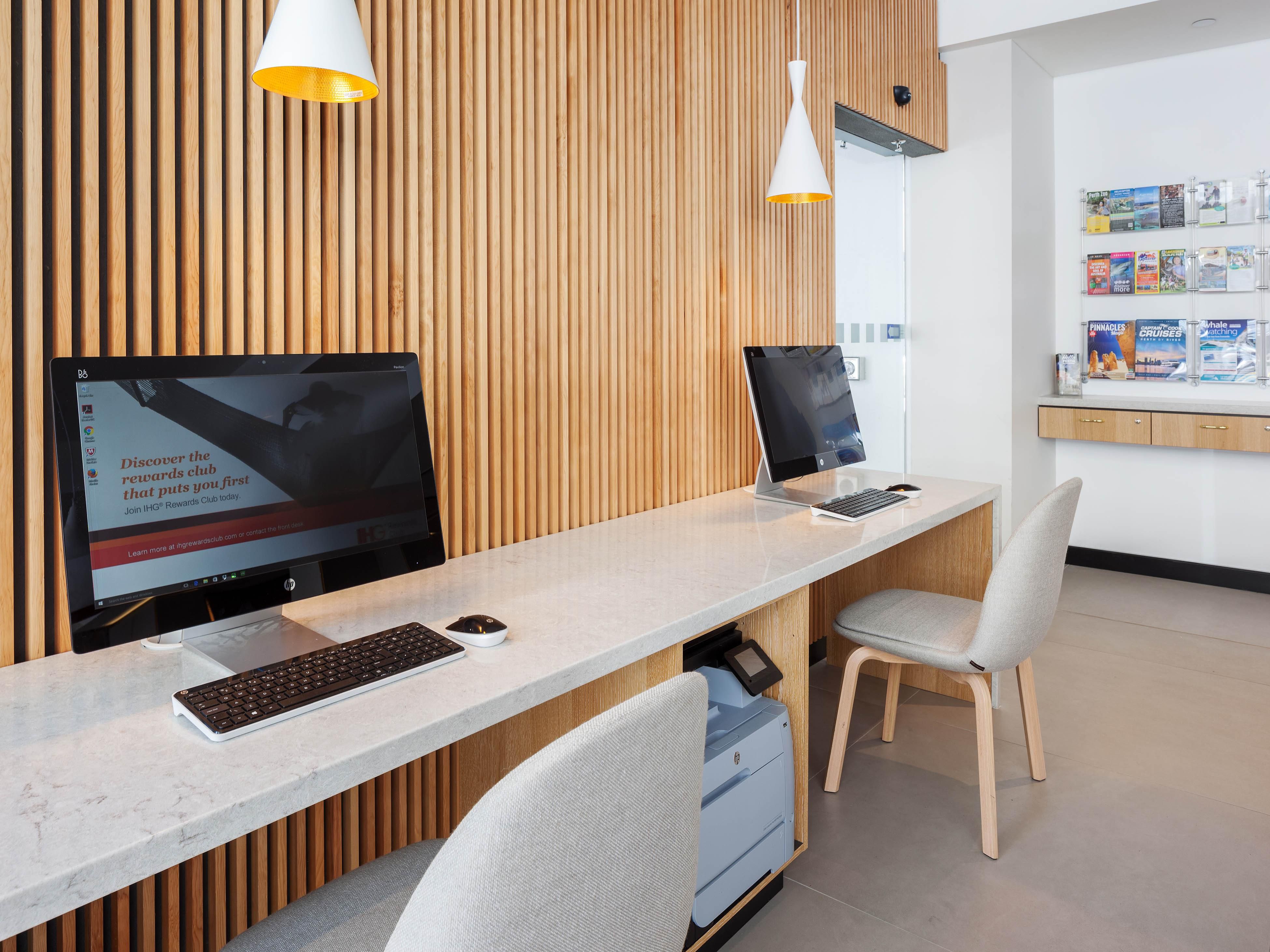 For business travellers, our hotel offers a fully equipped Business Centre with screens, printing services, and complimentary high-speed Wi-Fi. Every room includes a comfortable workspace and power adapters for your devices. Need more space? Meeting facilities are available on request to suit your needs.