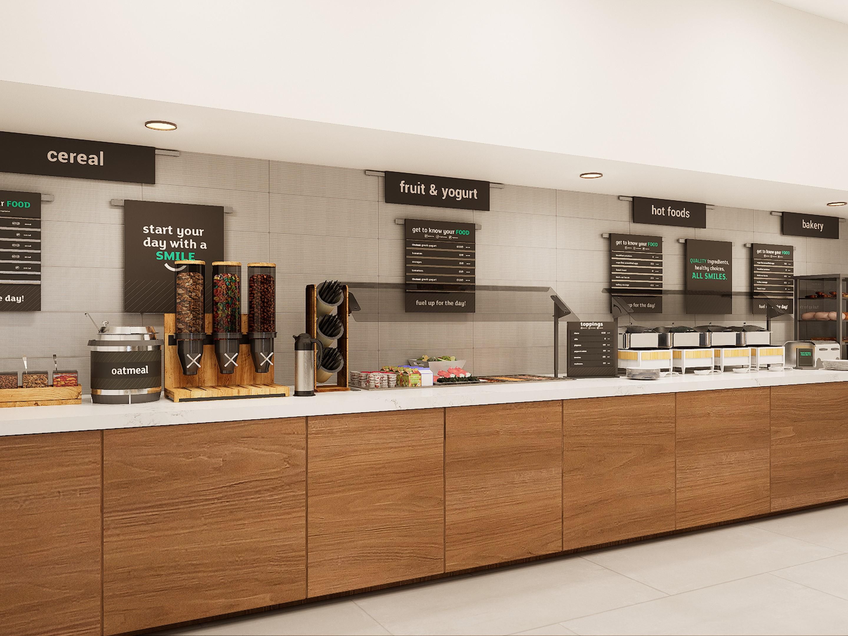 Kids eat breakfast for free at our hotel in Port Arthur, TX! Just come on down to Park Café with your little ones, order together, and they'll eat a hearty breakfast—all on us.