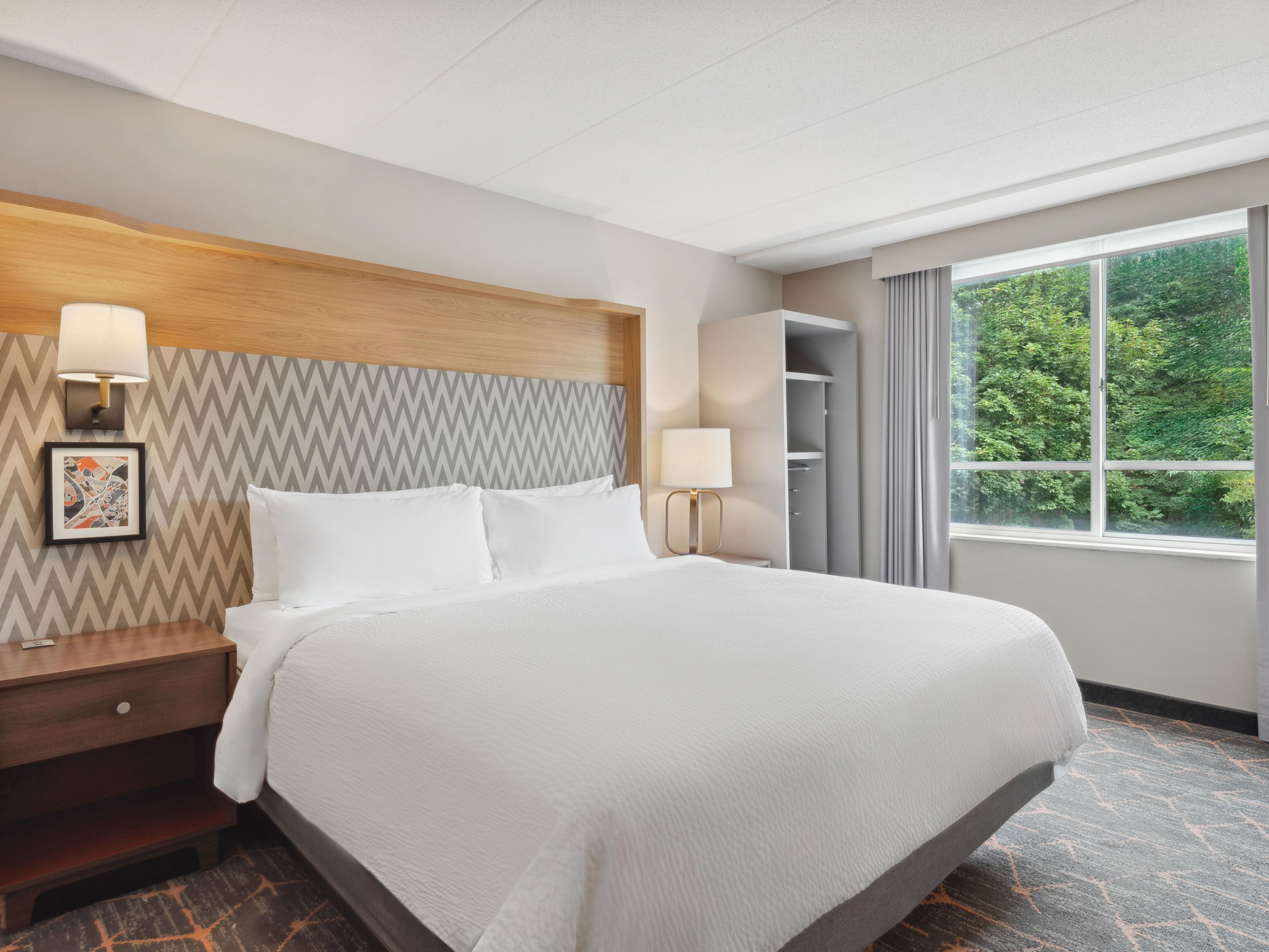 Enjoy your stay in one of our completely renovated guest rooms. All rooms equipped with mini fridges, microwaves and coffee makers.