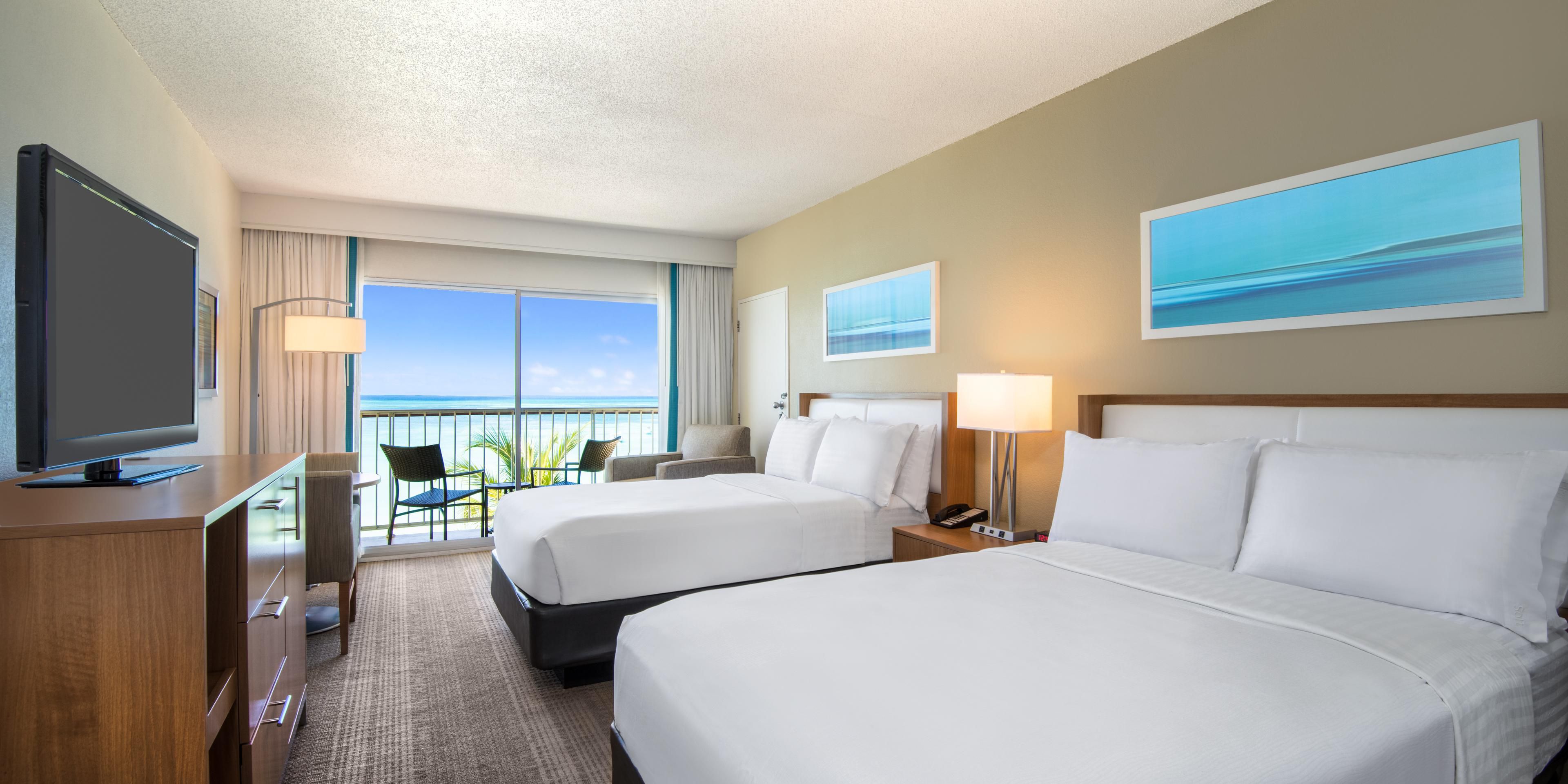 Our rooms offer gorgeous waterfront views.