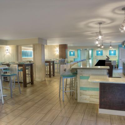 The H20 Bar and Grill is a great place for family celebrations.