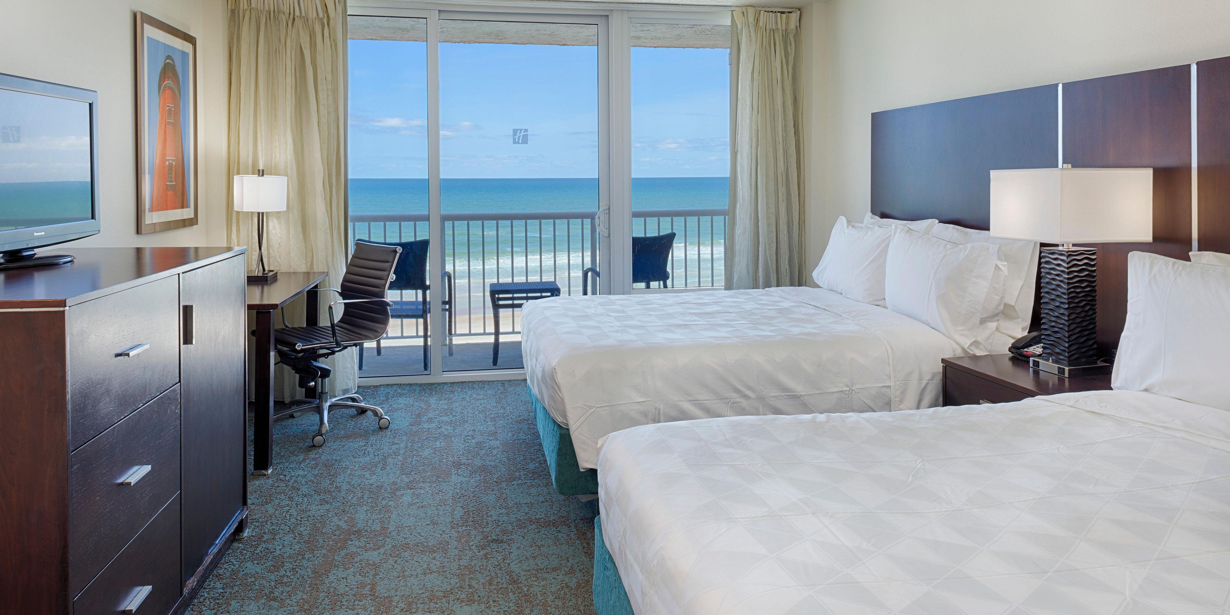 For extra space to relax, book one of our ocean front rooms.