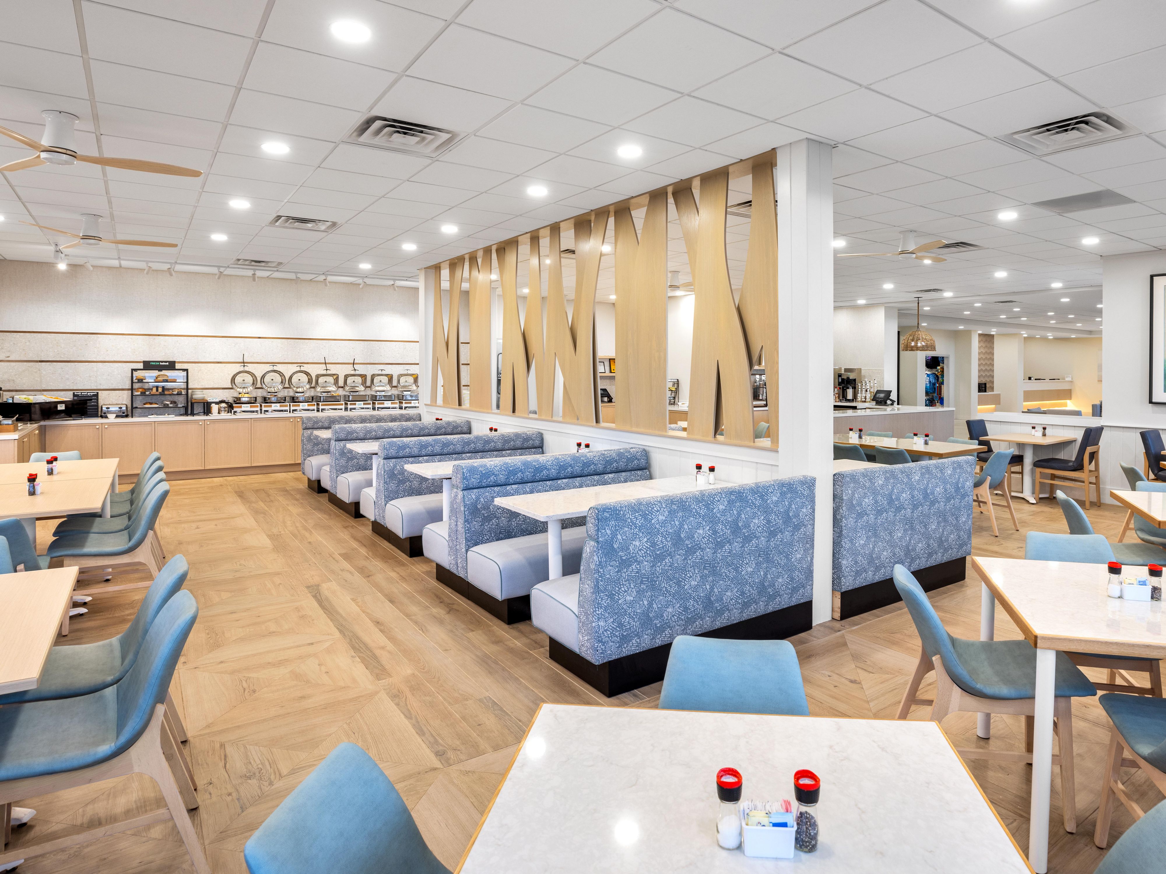 Indulge in a culinary experience unrivaled on Galveston Island, where authentic flavors are apparent in every bite. Enjoy fantastic eats all day long at The Jetty Restaurant or great happy hour offerings and live music at B. Jigger's Lounge. Located on the resort are 10 unique restaurants within walking distance for everyone's liking. 