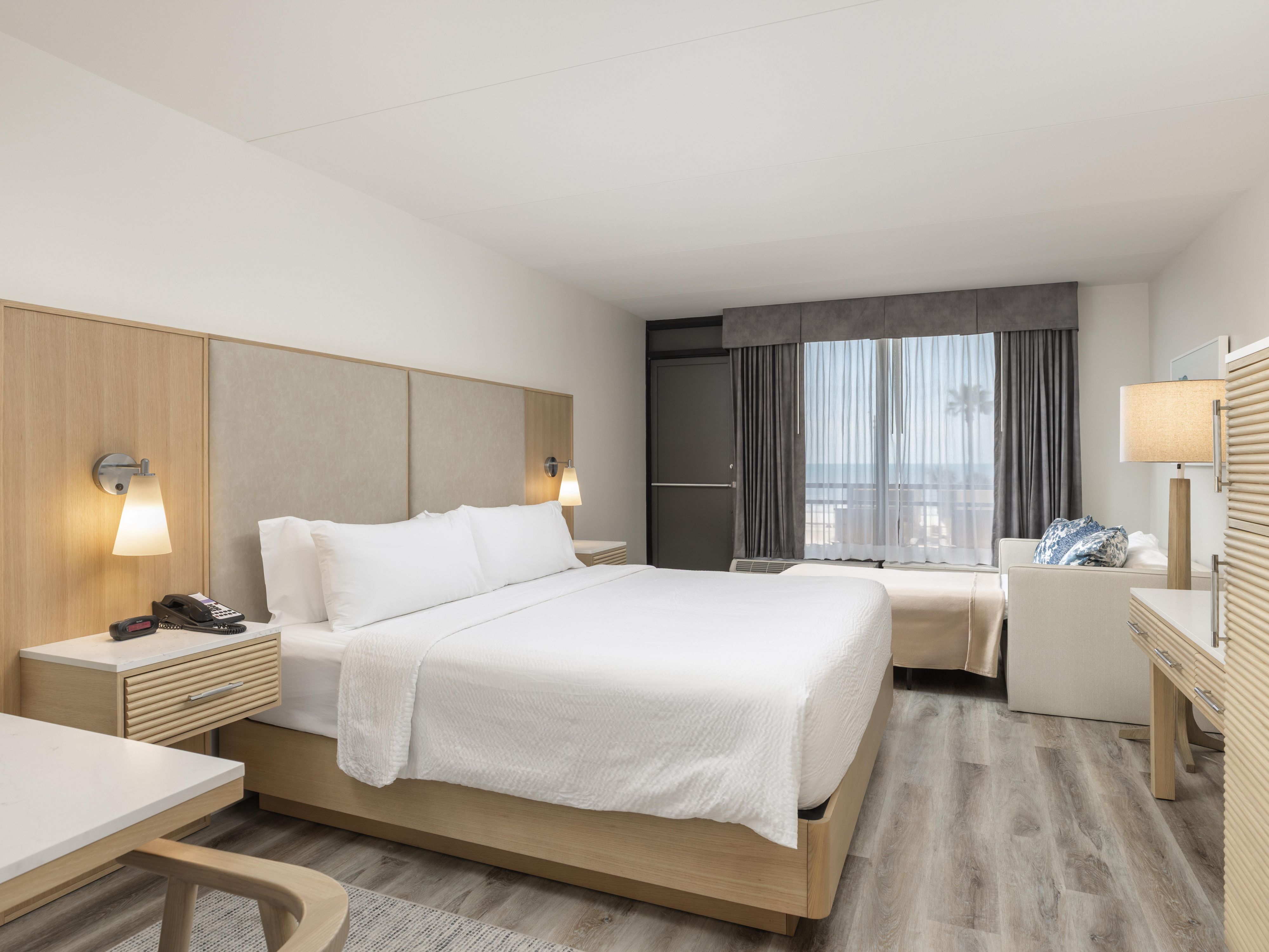 We offer communication kits with visual alarms and notification devices and tub modifications are among the many accommodations available upon request, ensuring each of our guests enjoys all of the best our property has to offer.