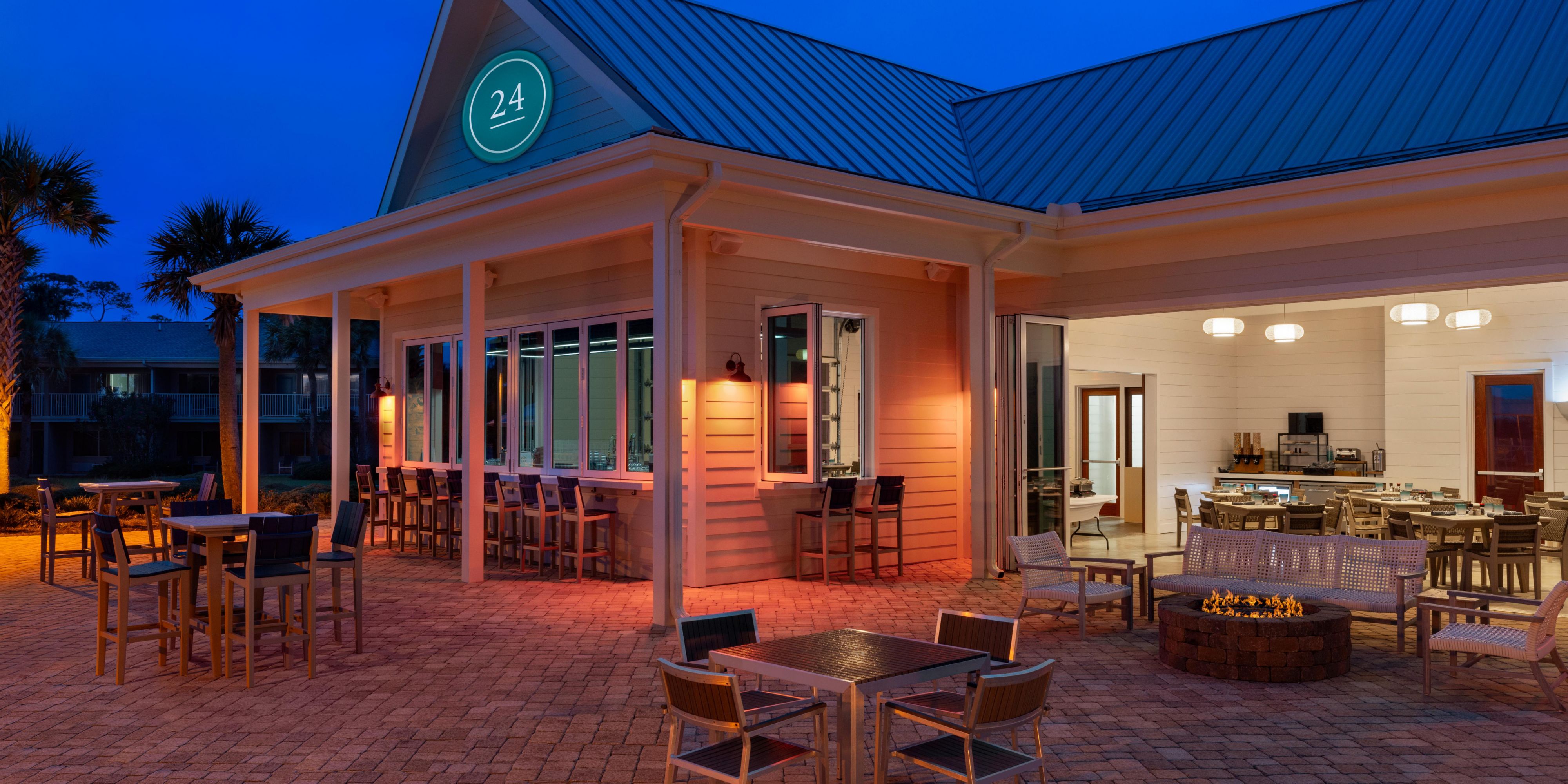 24 Coastal Grill at sunset