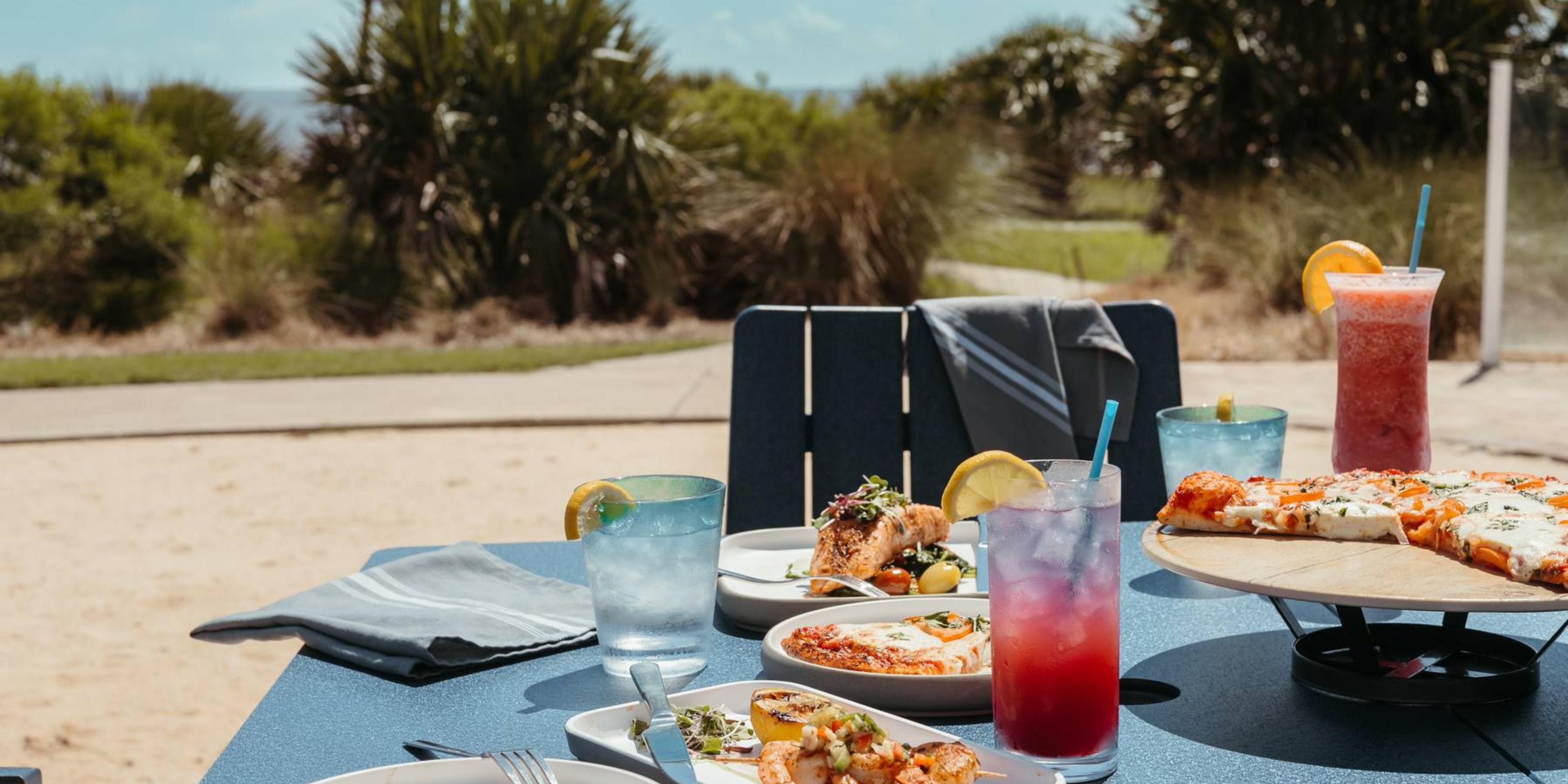 Food items at 24 Coastal Grill