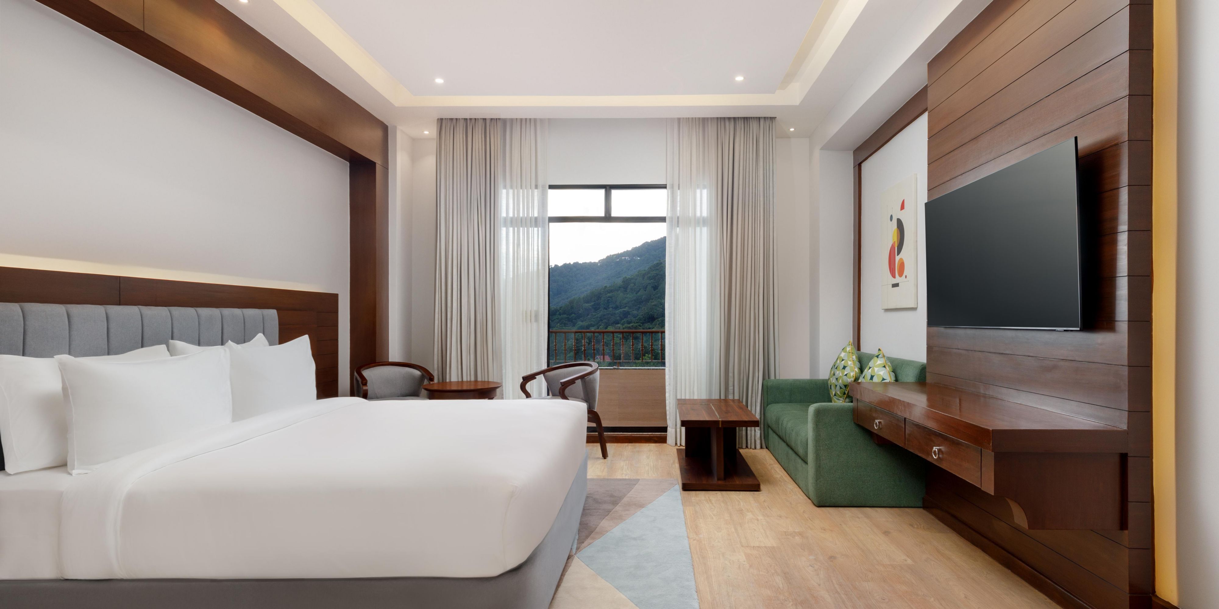 Soak in the mountain views from our Premium Rooms
