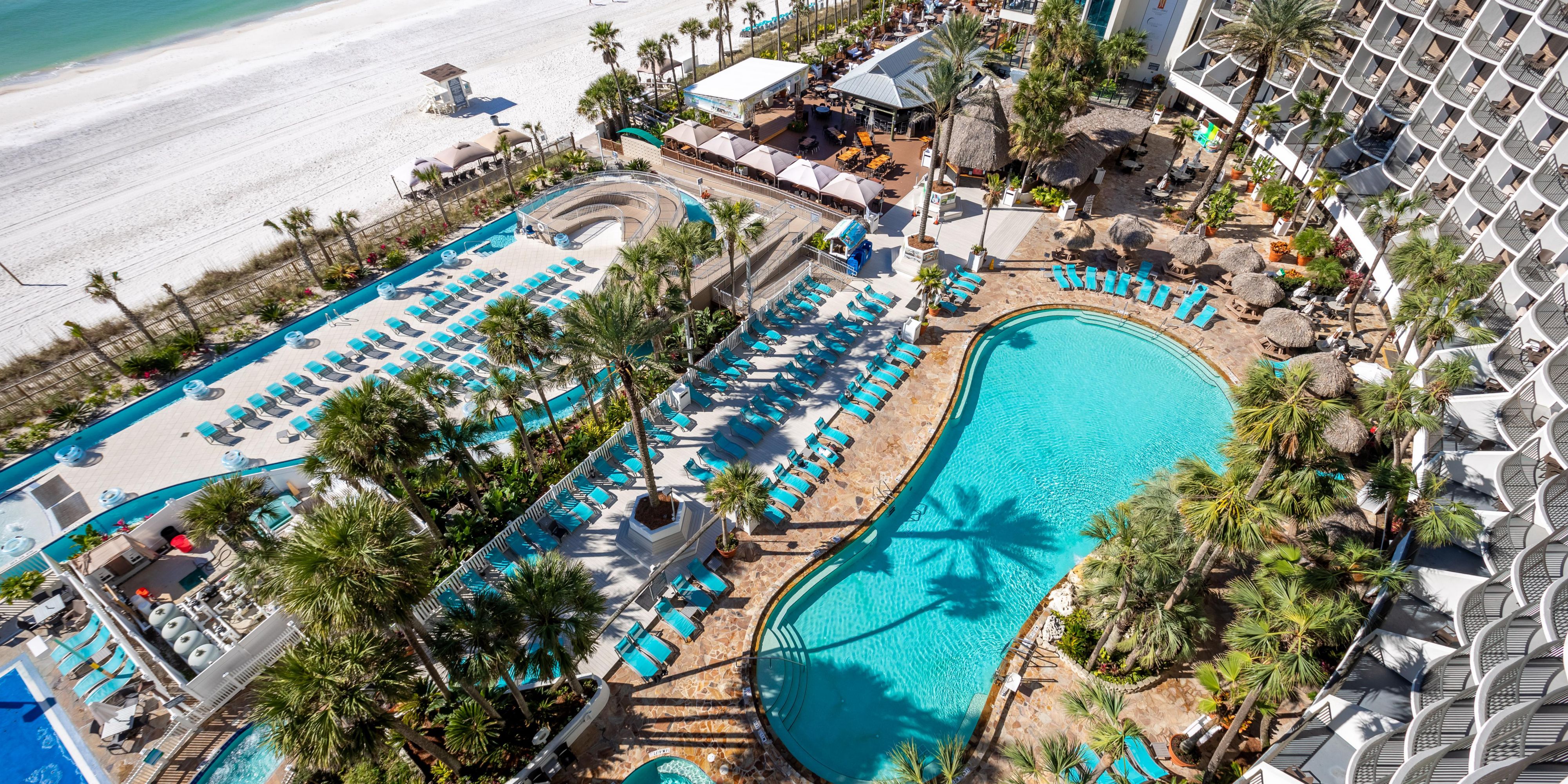 Take a refreshing dip in our sparkling oceanfront pool.
