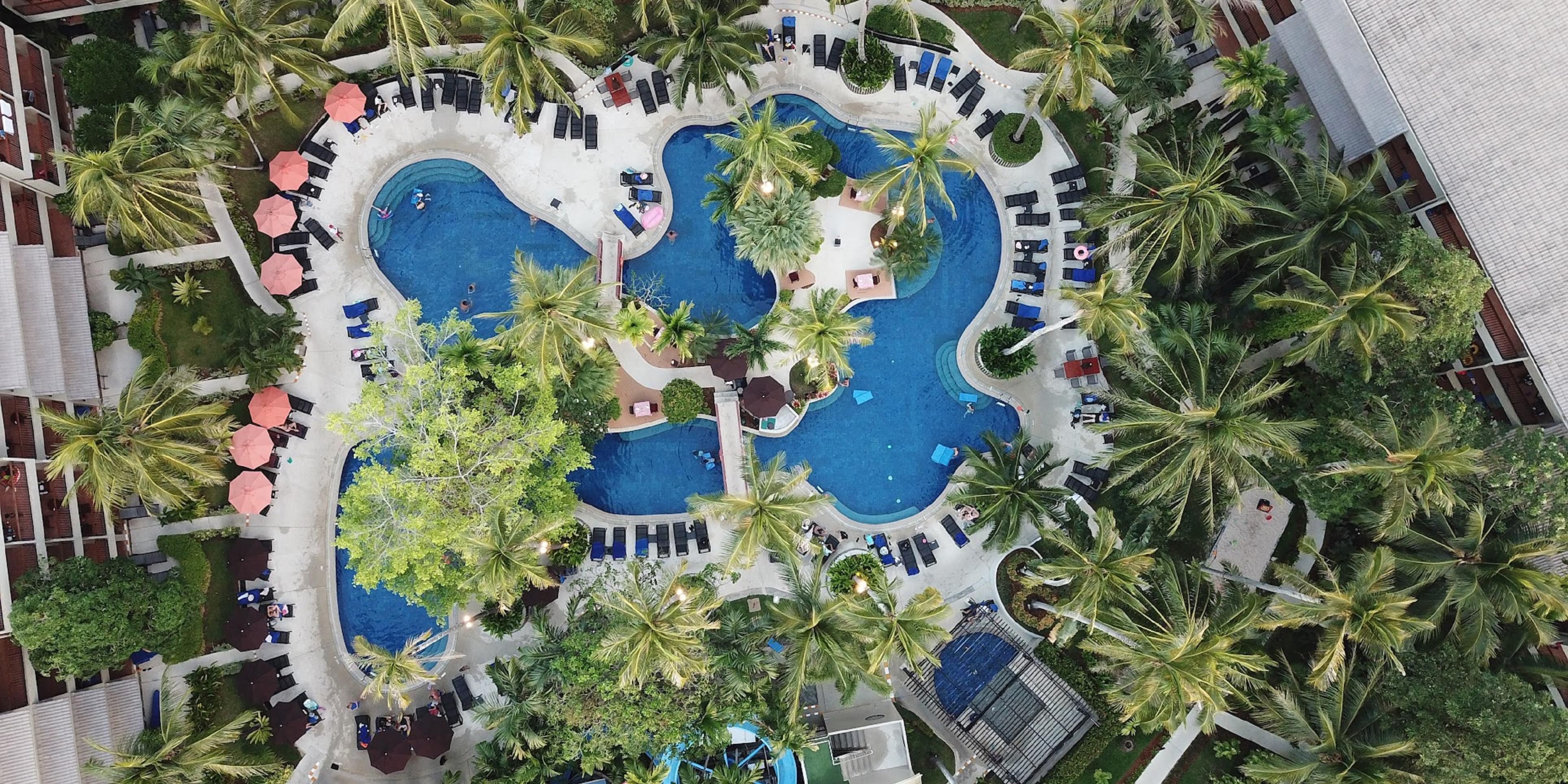 Aerial Pool View