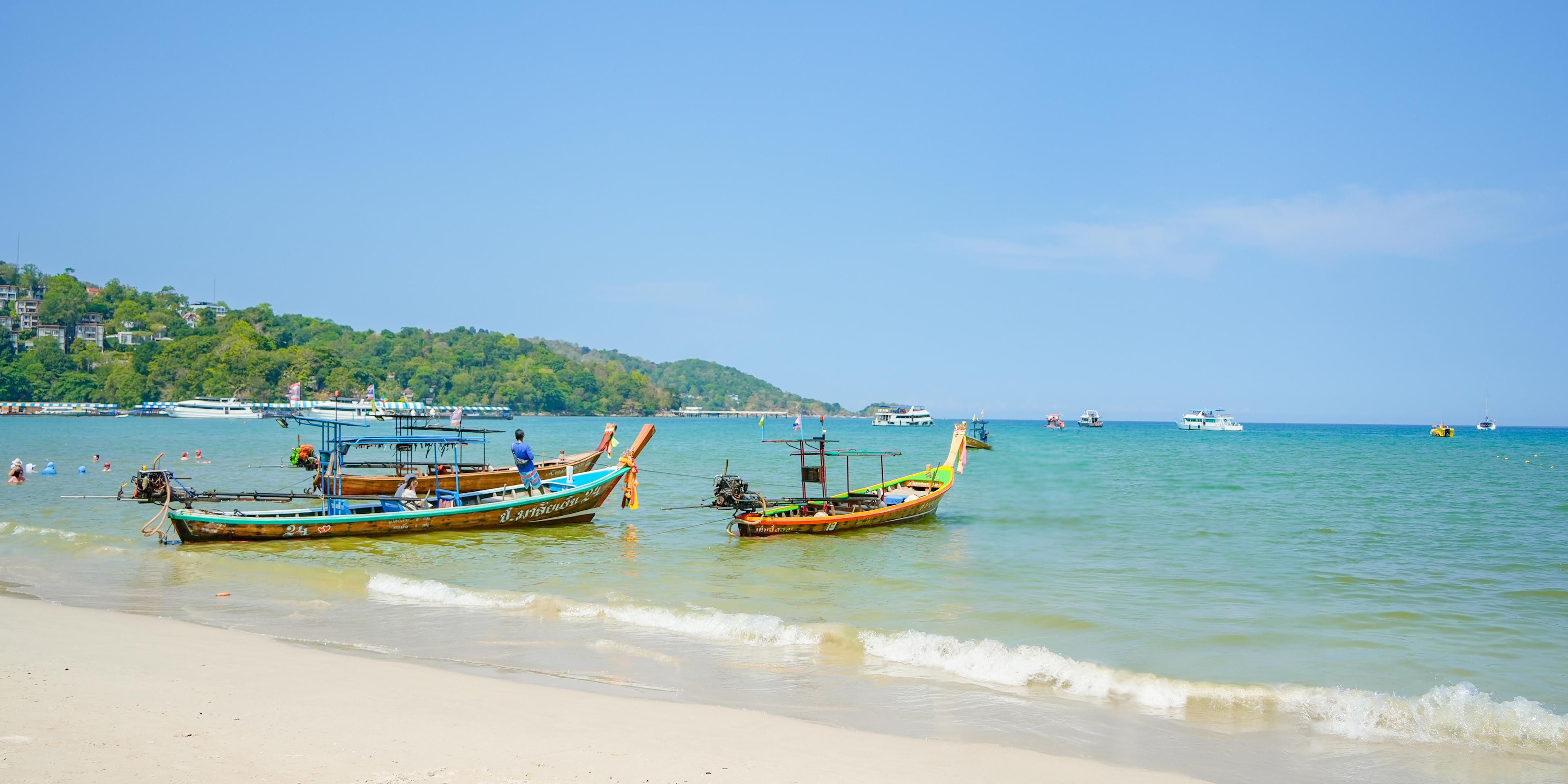 The view of the famous Patong Beach