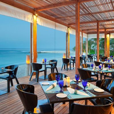 The Kitchen- dinner set-up