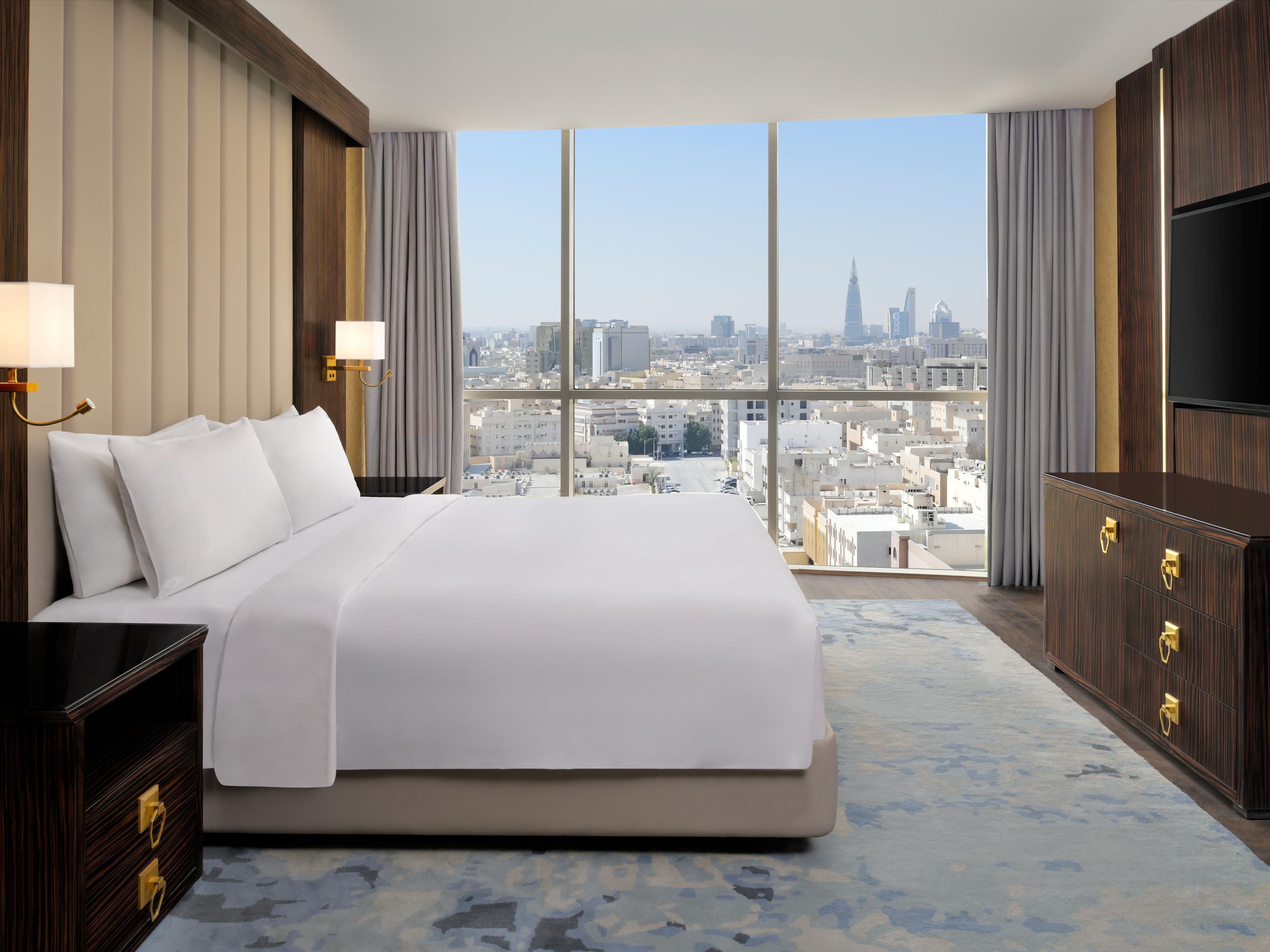 Spacious modern suites designed for short and long stays in Riyadh