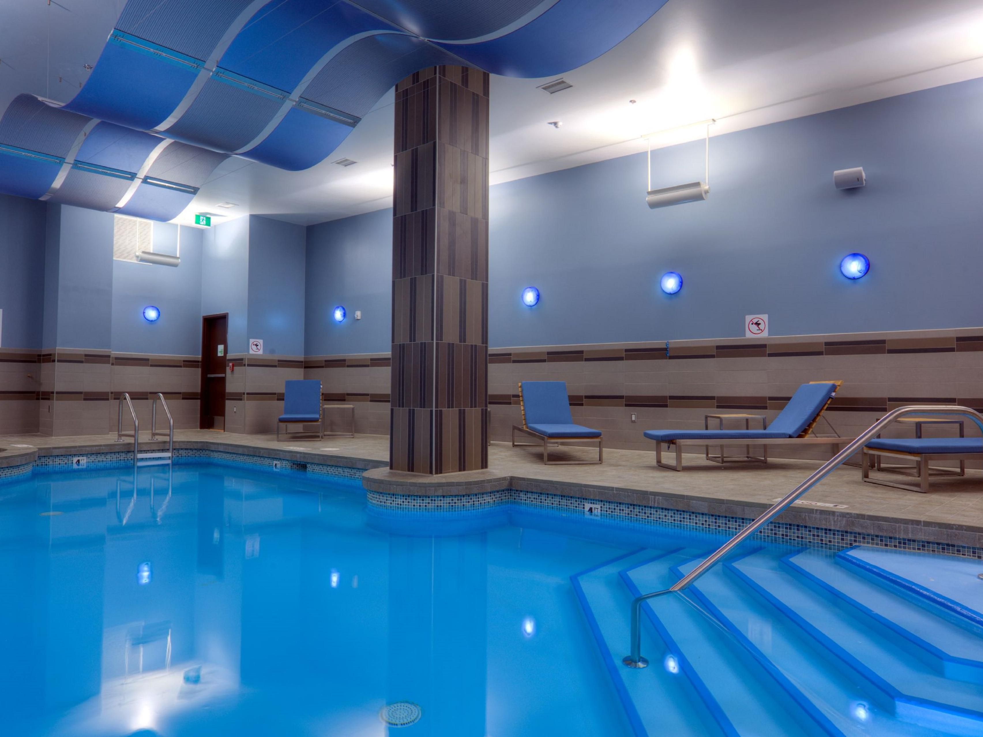 Start or end your day with a refreshing swim in our indoor pool.