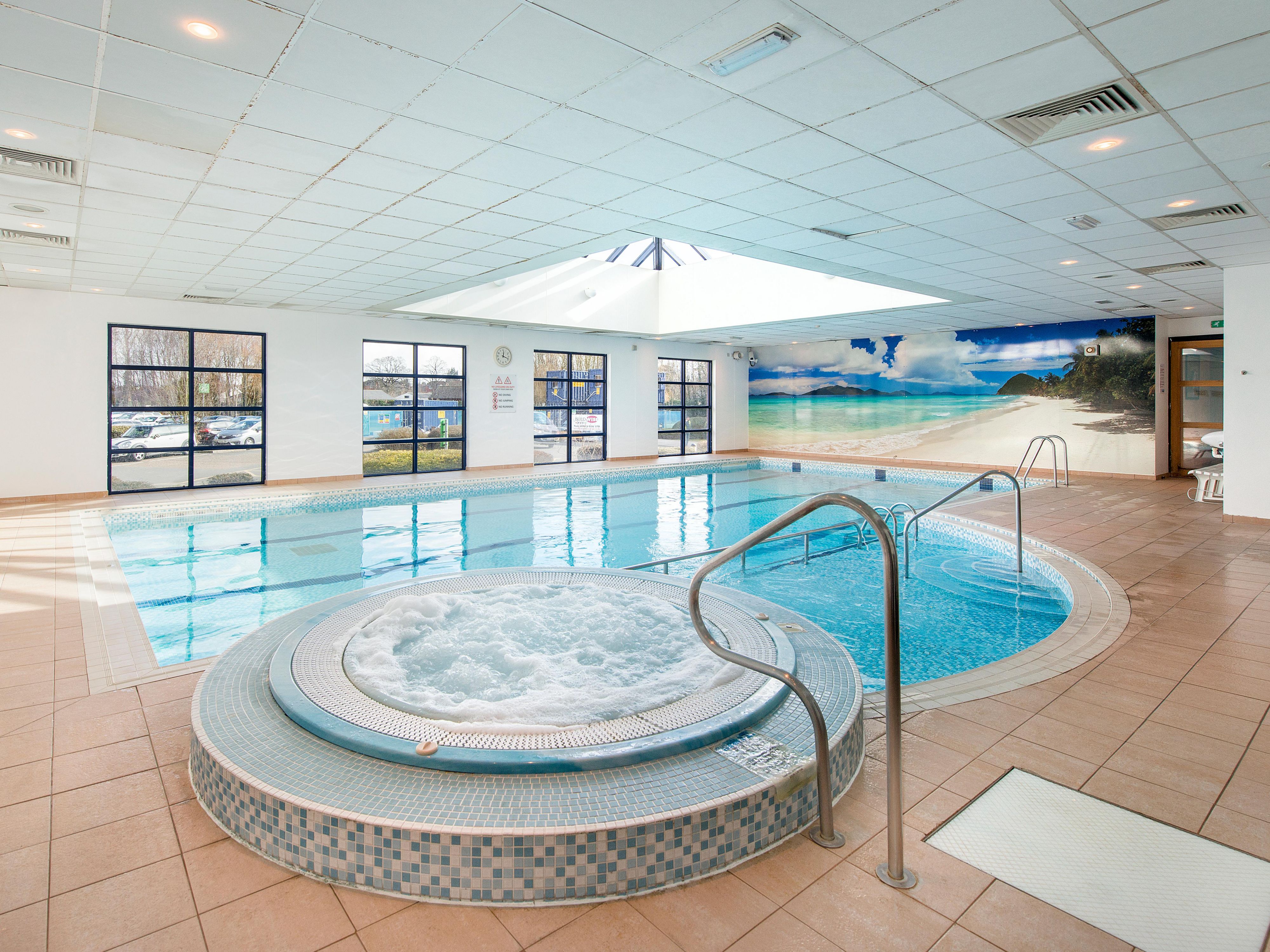 Experience our on-site leisure club, All Fit Leisure Club Shepperton, where you can relax in the bubbles of the spa, challenge yourself in the gym or relax in our heated indoor pool. With a sauna, steam room and beauty therapy suite.