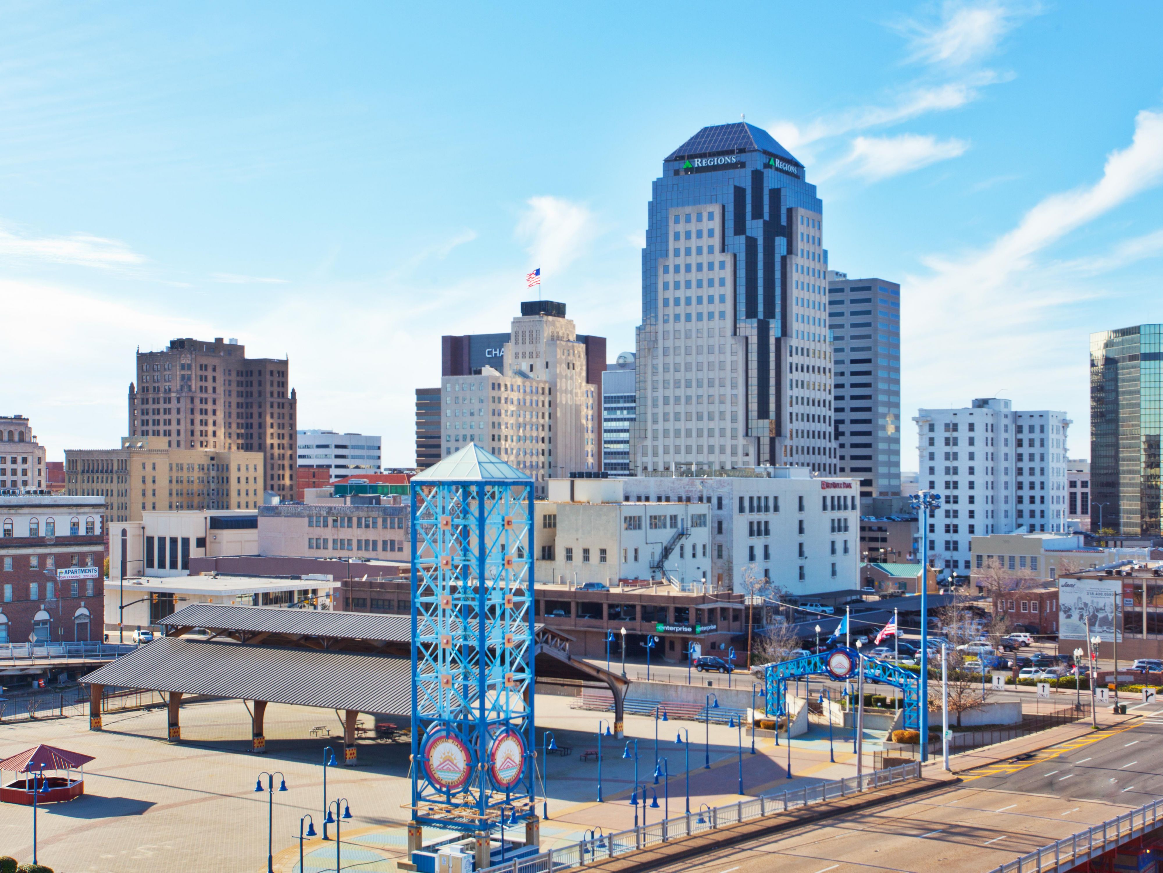 Enjoy a convenient ride within a 5 to 10-mile radius of the hotel with our shuttle service. Catch a ride anytime between 8:00 AM and 11:00 PM. Service is complimentary and includes transport to the Greyhound Bus Station, Shreveport Regional Airport, and Shreveport Downtown Airport. 