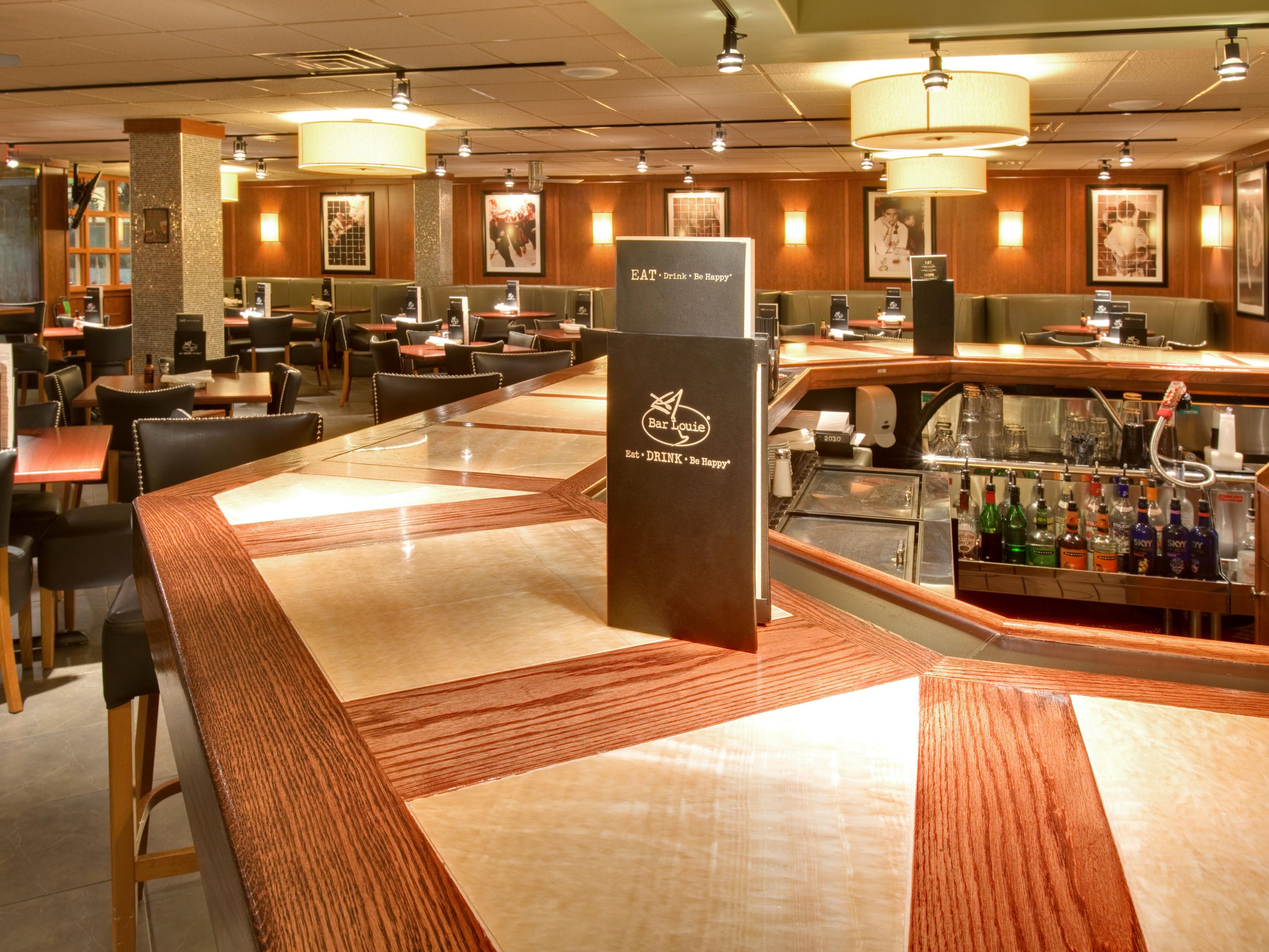 Bar Louie is the nation's hottest gastrobar, dedicated to revolutionizing your dining experience.

We begin every day with the pure conviction and passionate belief that "restaurants bite".

At Bar Louie, you can seat yourself and be yourself. You'll never have to endure annoying blinking, vibrating pagers, snooty waiters, or ultra hip menus.