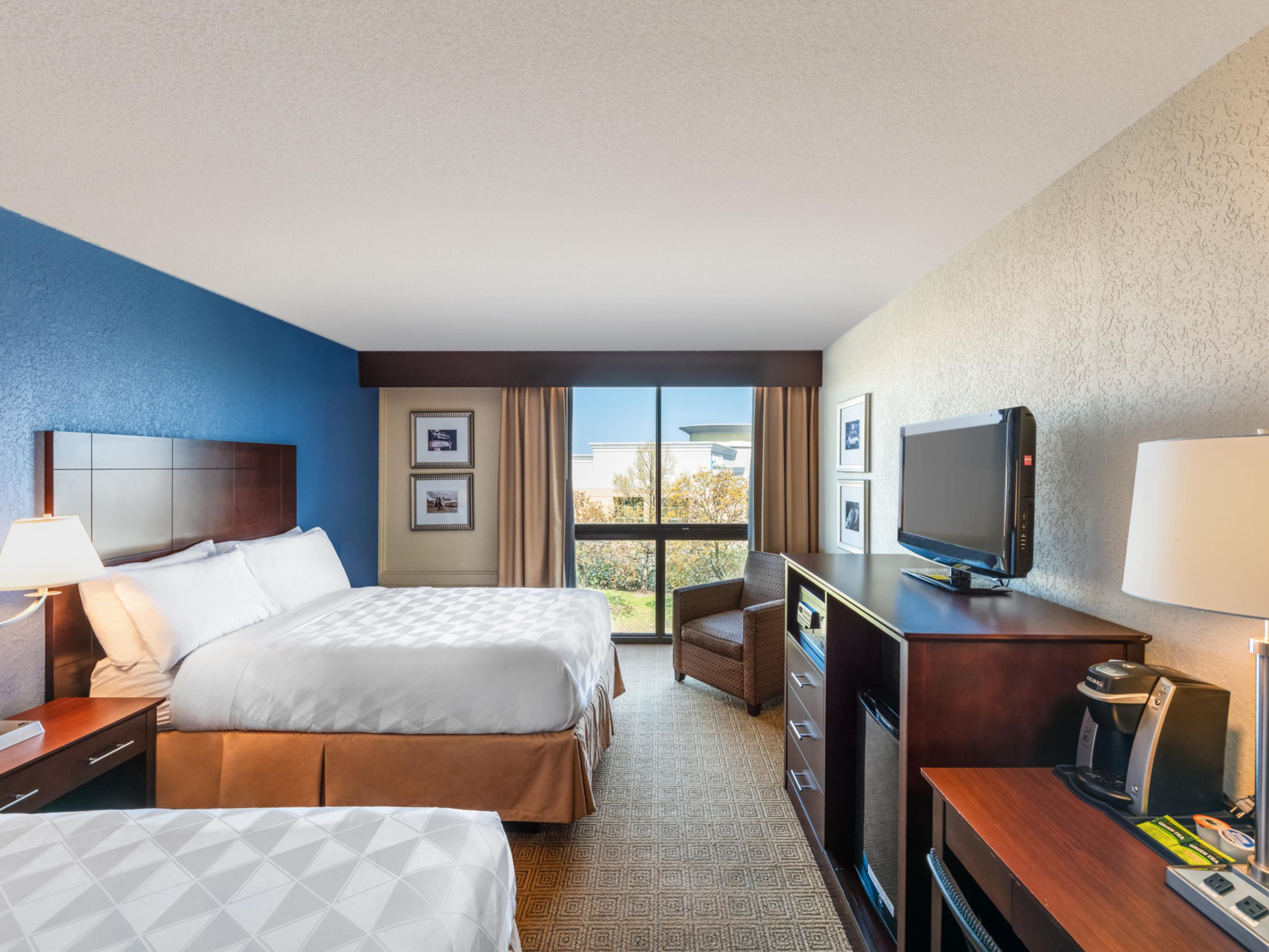 Our rooms are spacious and clean so you can sleep comfortably.