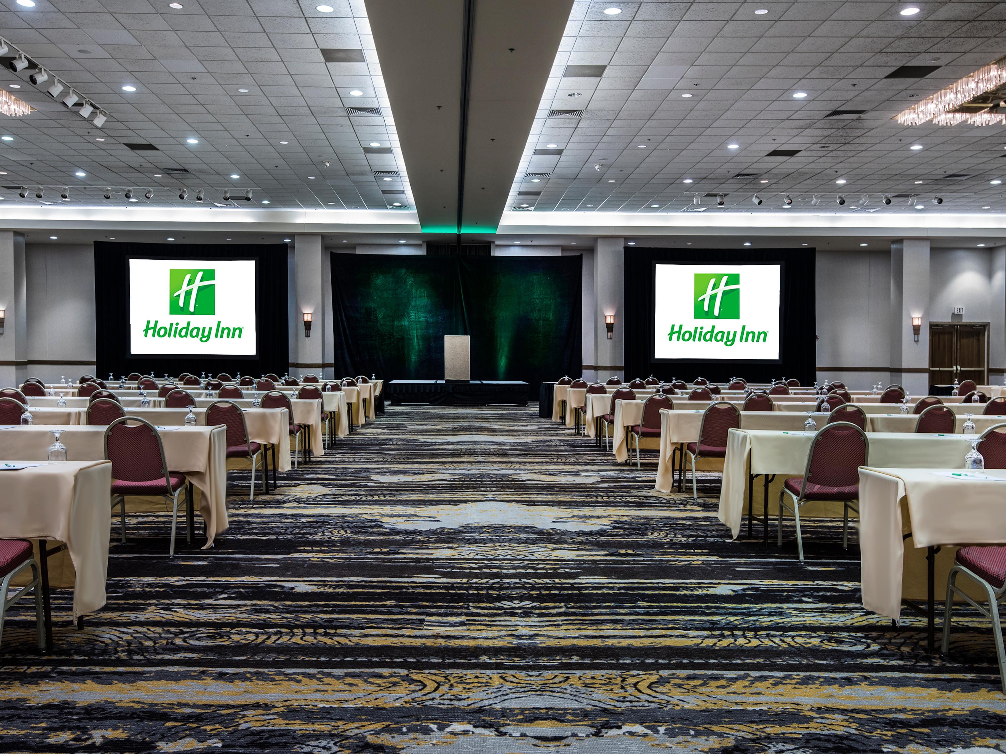 With 61,000 square feet of flexible function space, our venue is equipped to host events of any size, from intimate board meetings for 10 to large-scale conferences for up to 3,000 attendees. Our dedicated event staff, creative catering options, and on-site AV provider turn ordinary gatherings into extraordinary events.