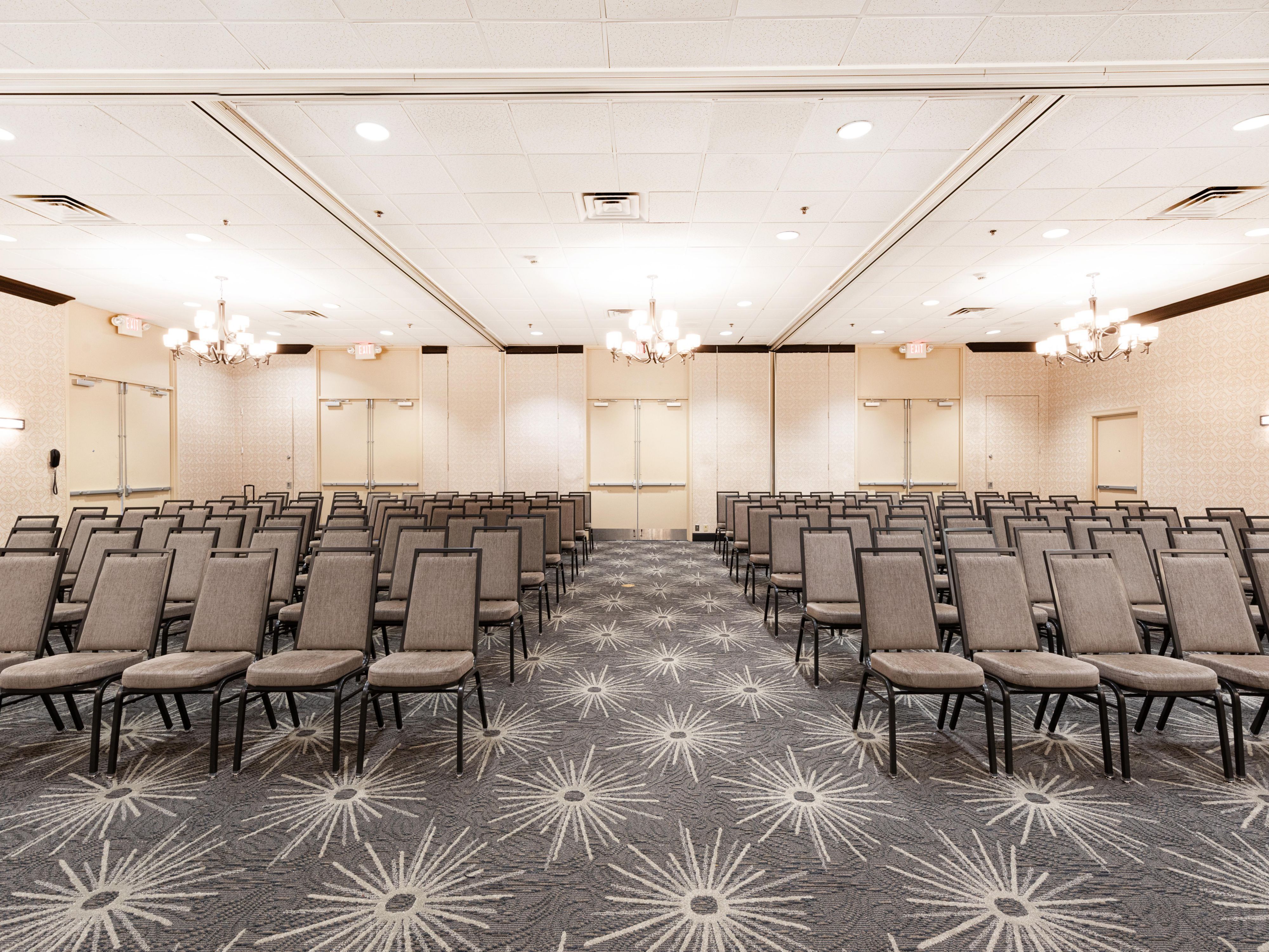 Planning a successful event? We are a great hotel for meetings & events. We understand the importance of connection, whether sealing a deal or celebrating a milestone. Our modern meeting spaces blend reliability, comfort, and quality with versatile layouts and state-of-the-art technology, ensuring memorable gatherings.