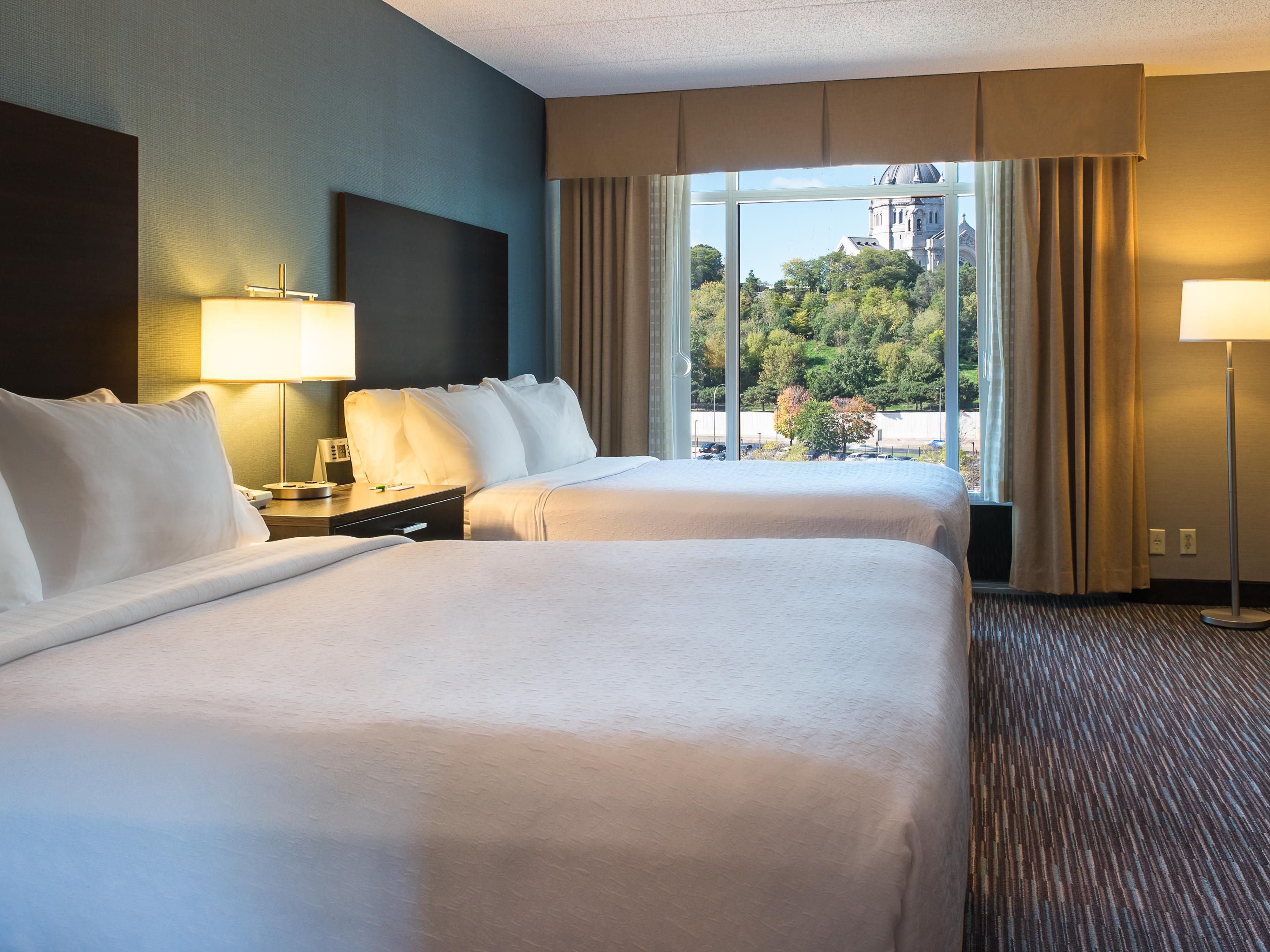 Experience comfort and convenience in our sleek double bed rooms.