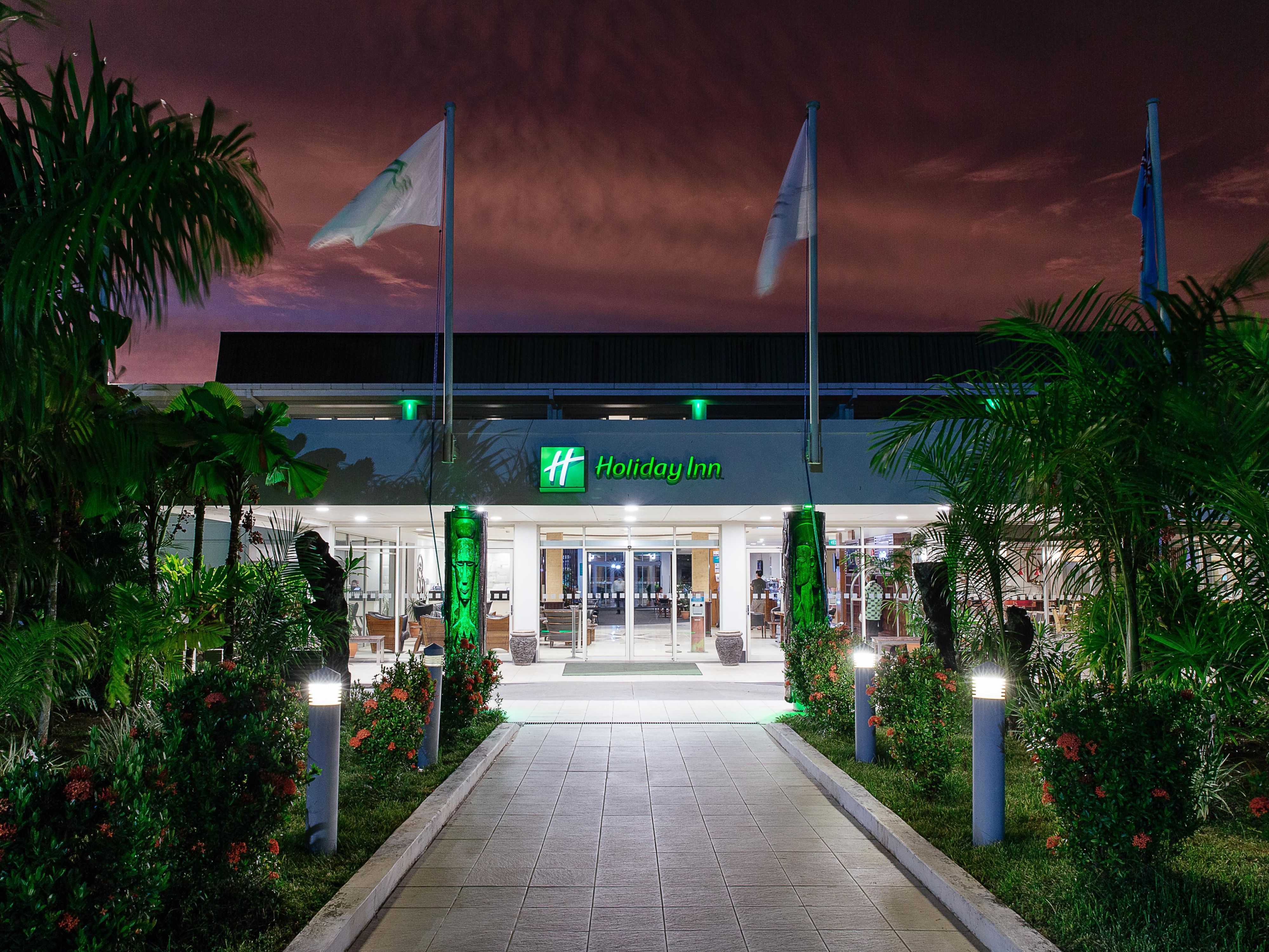 Holiday Inn Suva Entrance