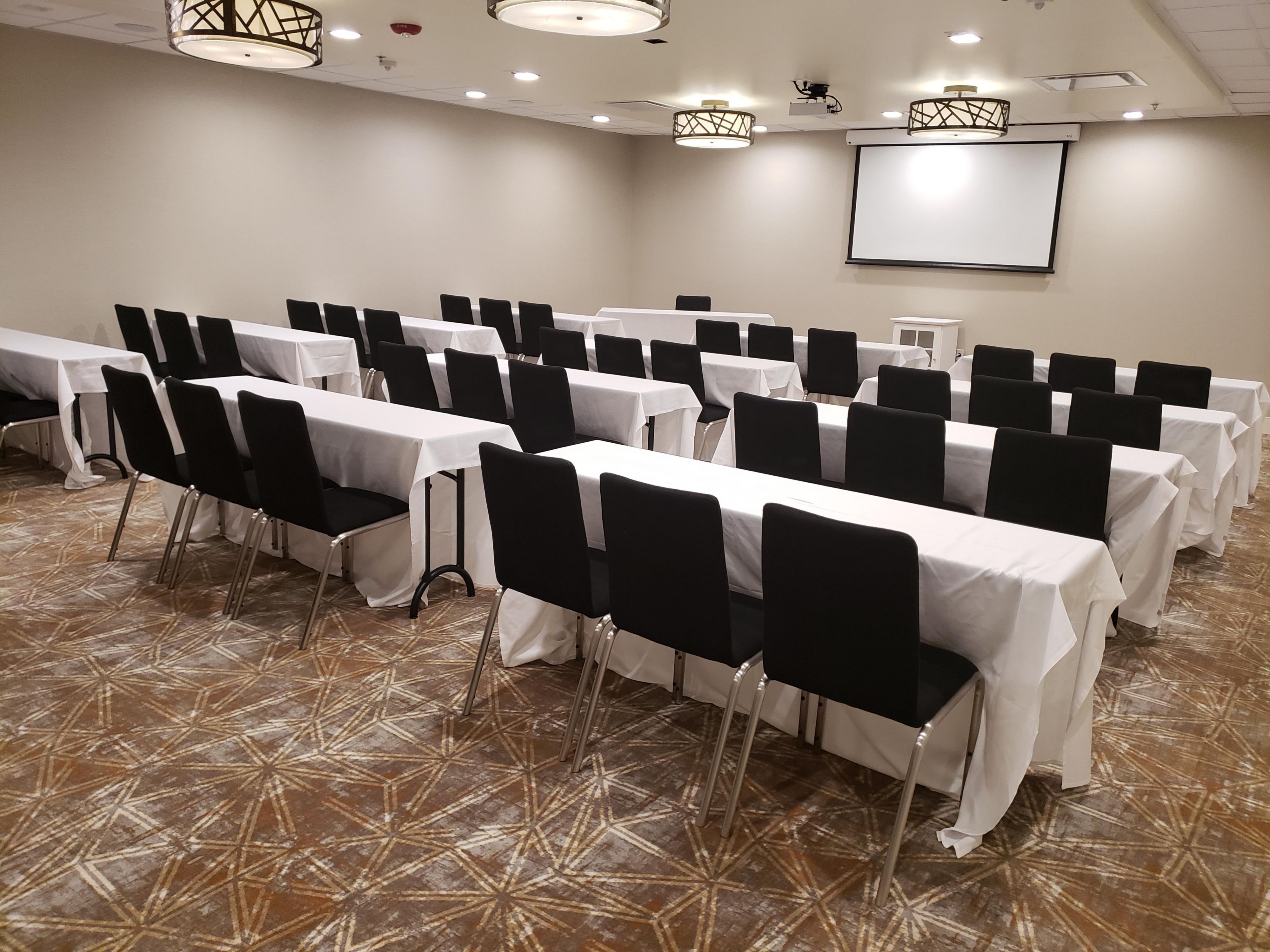 Our 8,500 square feet of adaptable space is ideal for any event, from corporate meetings to elegant weddings, equipped with all necessary amenities for a successful gathering. Our versatile facilities can be configured to suit your specific needs, ensuring your event runs smoothly and impressively.