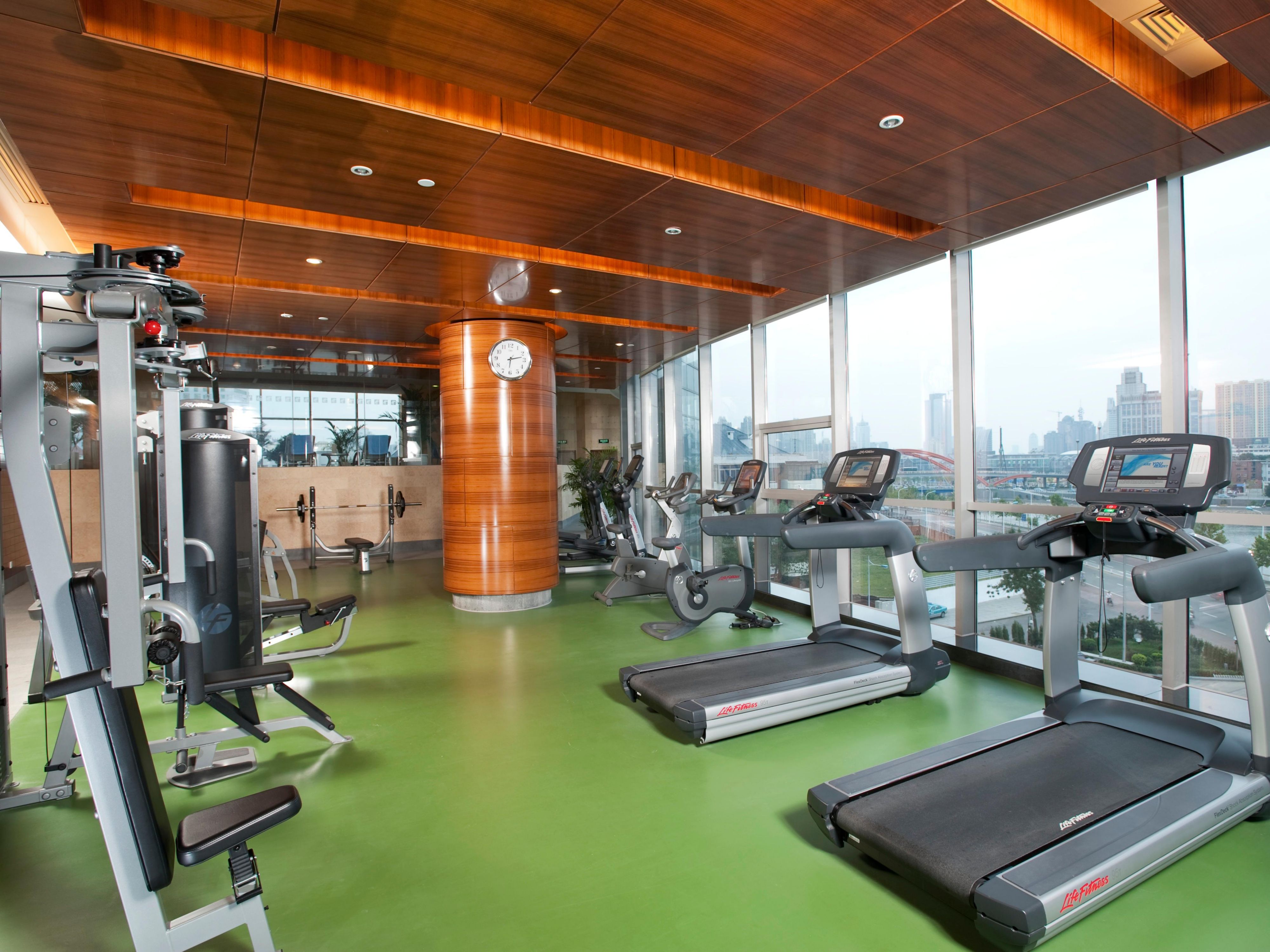 Fitness Center with River View