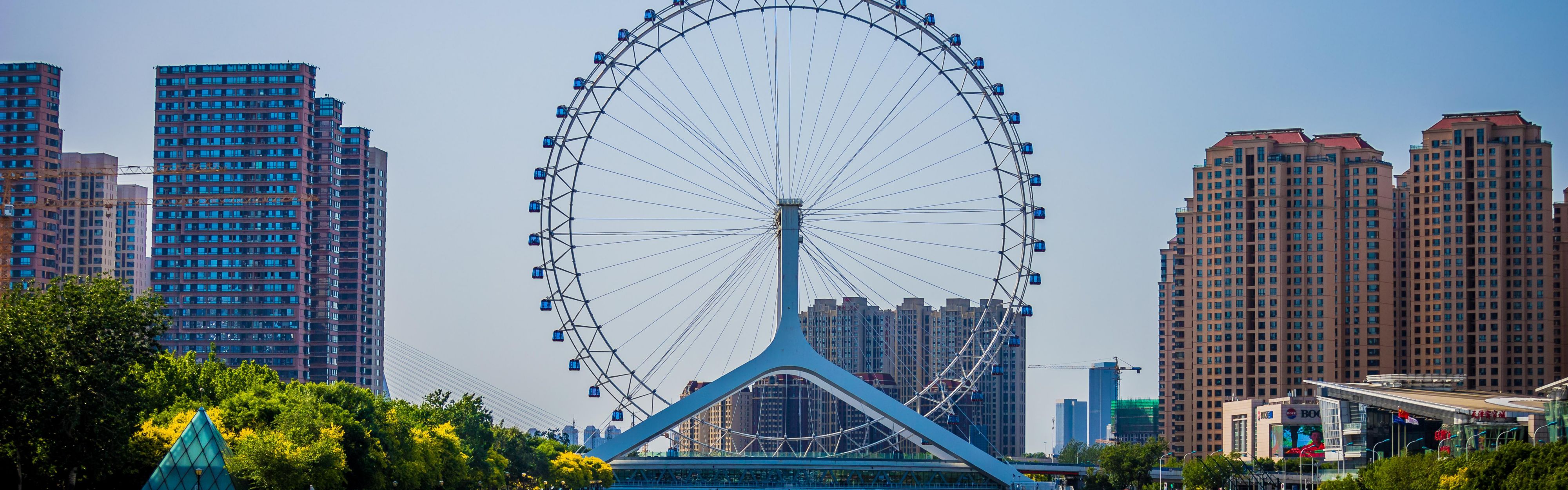 The Tientsin Eye Ferris wheel
