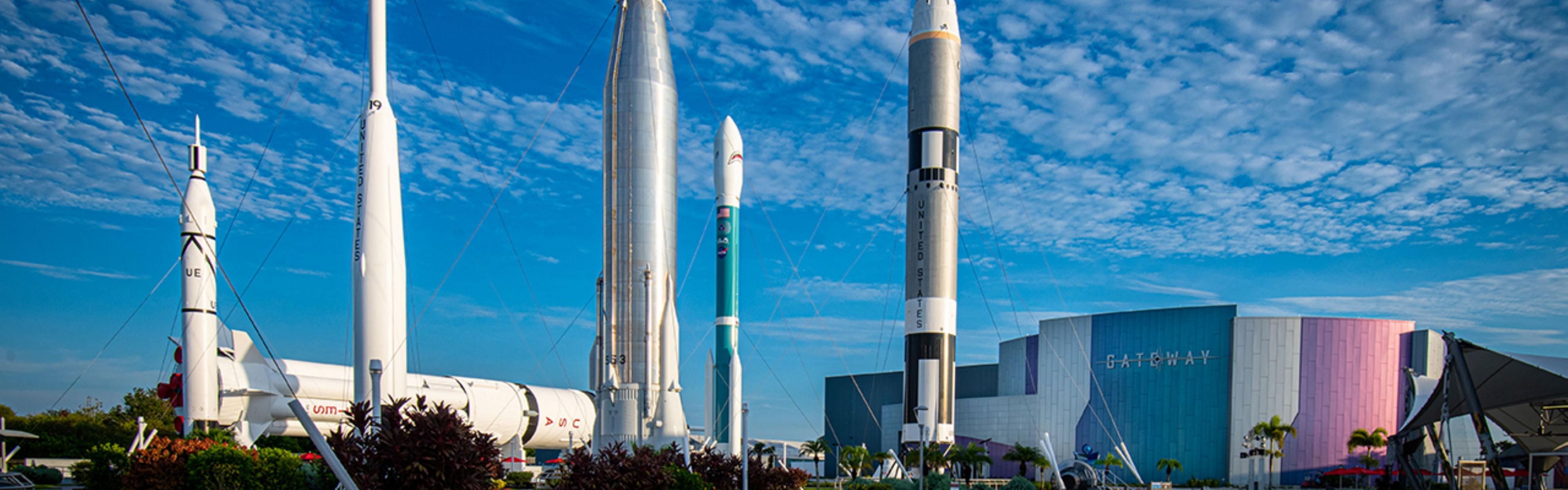 Come see a rocket launch at the Kennedy Space Center