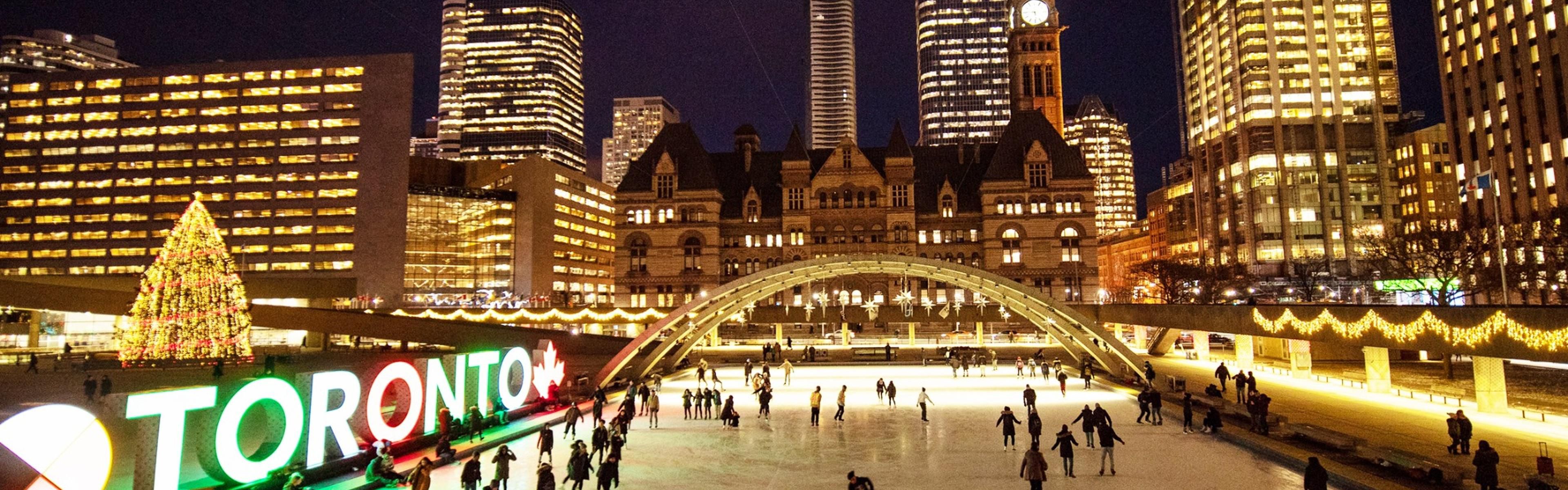 Skating at Nathon Phillips Square