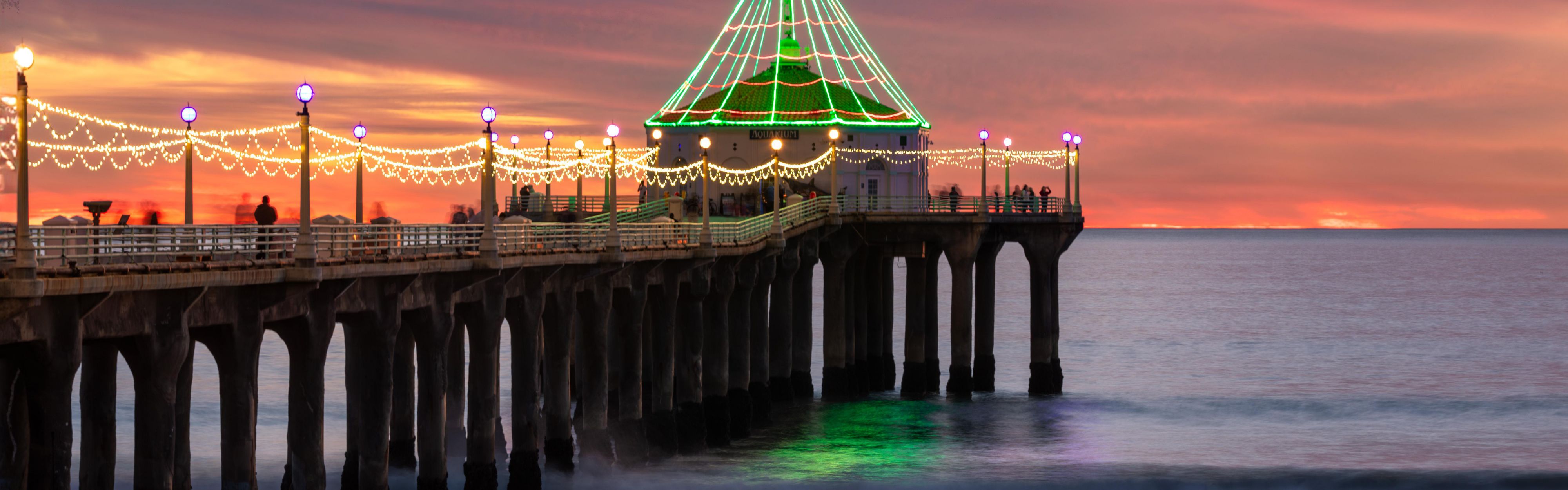 Catch sunset at the beach, only a short drive from our hotel.