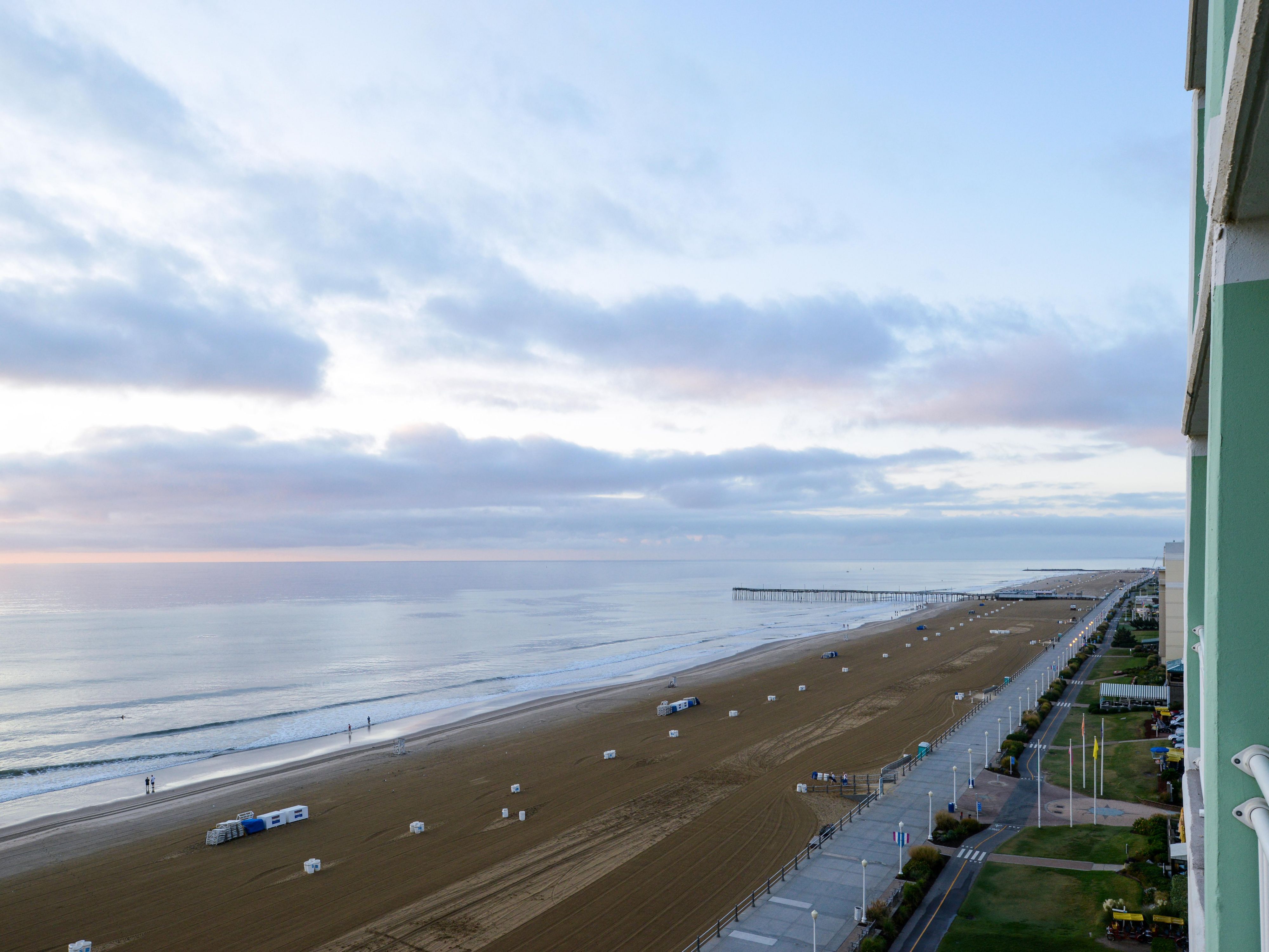 Step onto your private balcony and take in the sights and sounds of the Atlantic - gentle waves, refreshing ocean breezes, and sweeping views that stretch for miles. Whether you’re sipping coffee at sunrise or unwinding as the day slows down, your balcony is the perfect place to relax and reconnect with the beauty of Virginia Beach.